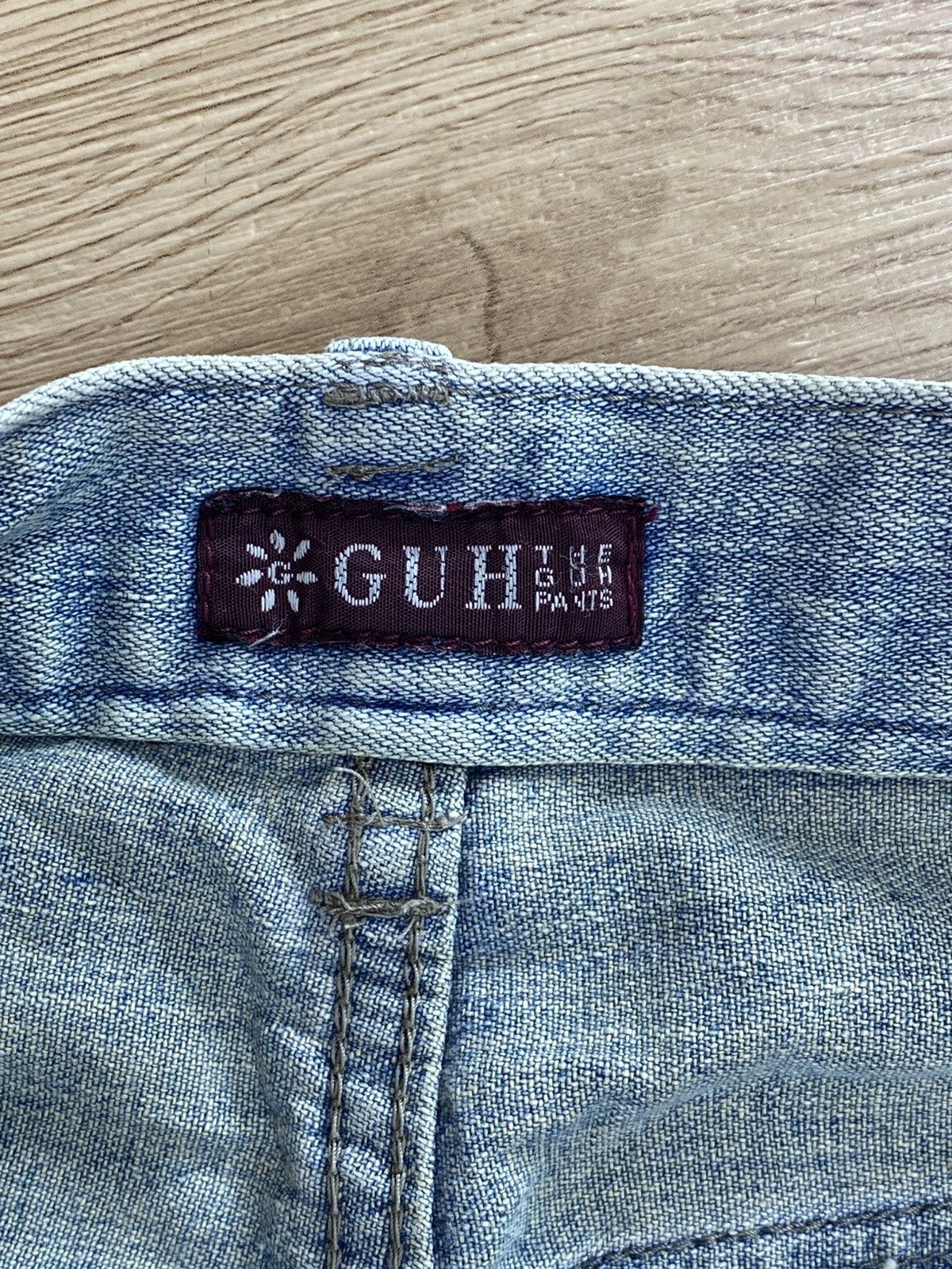 Japanese Brand Vintage GUH Japanese Brand Baggy Faded Denim Jeans Size US 30 / EU 46 - 7 Thumbnail