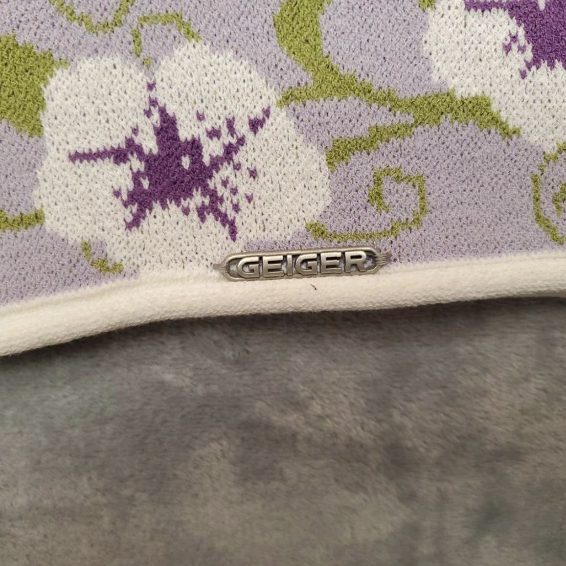 Vintage VINTAGE Geiger Tank Top Womens M Purple Floral Cottagecore Made in Austria Size M / US 6-8 / IT 42-44 - 5 Thumbnail