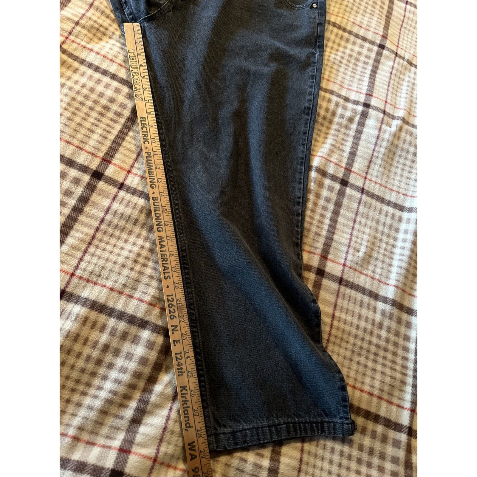 Wrangler Wrangler Vintage Jeans Men’s 40x29 Dark Gray Relaxed Denim Size US 40 / EU 56 - 5 Thumbnail