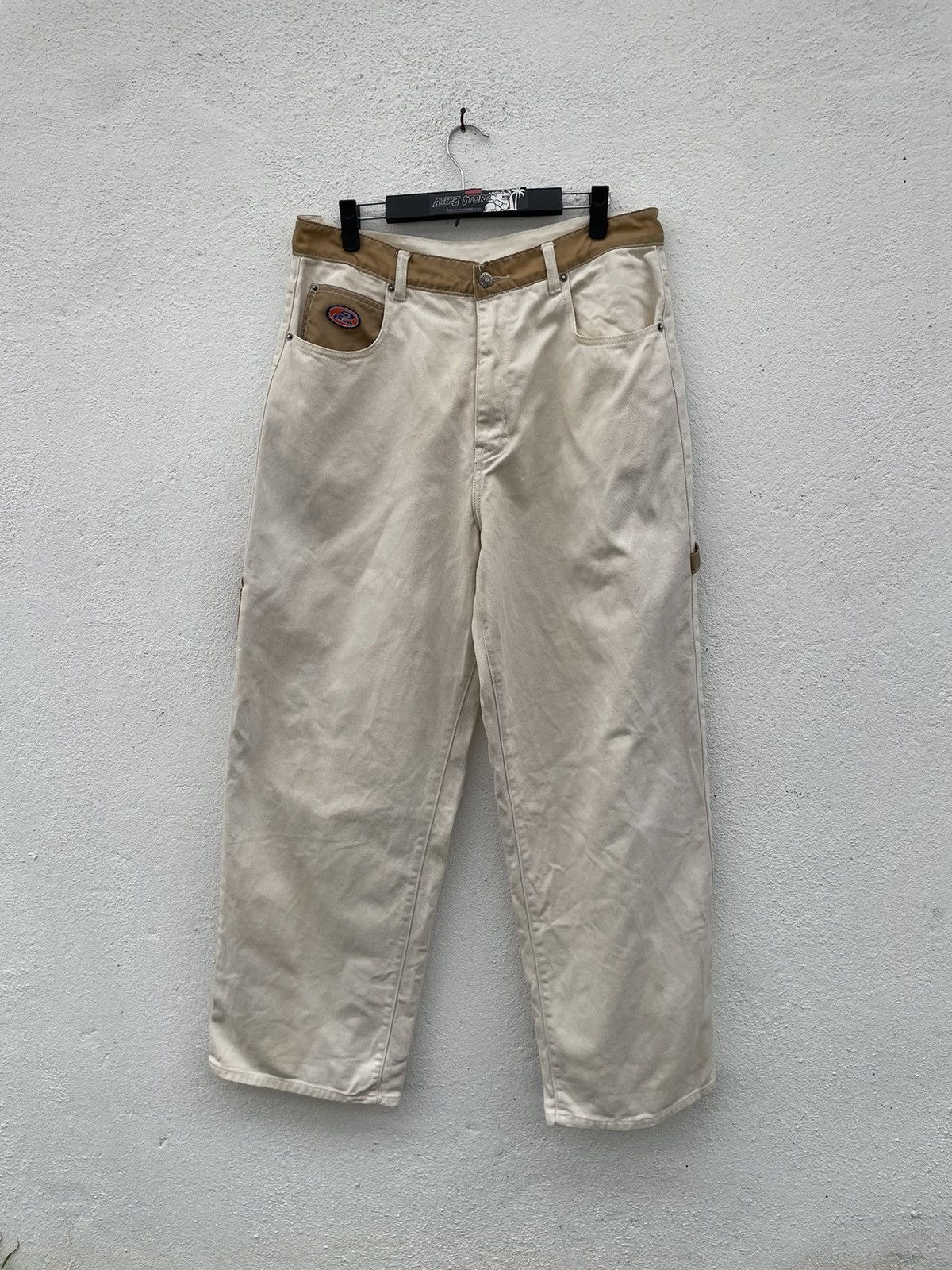 Japanese Brand Piko Baggu Carpenter Pants Size US 33 - 2 Thumbnail