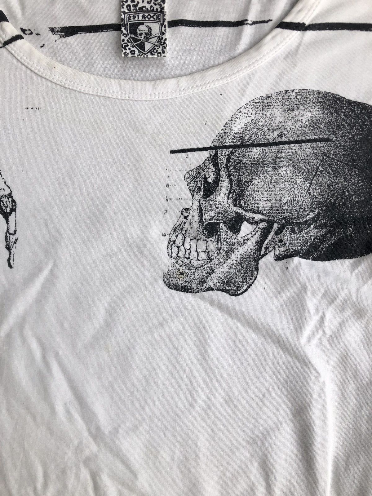 If Six Was Nine 2#1 Rock Skull word long sleeve Size US M / EU 48-50 / 2 - 9 Thumbnail