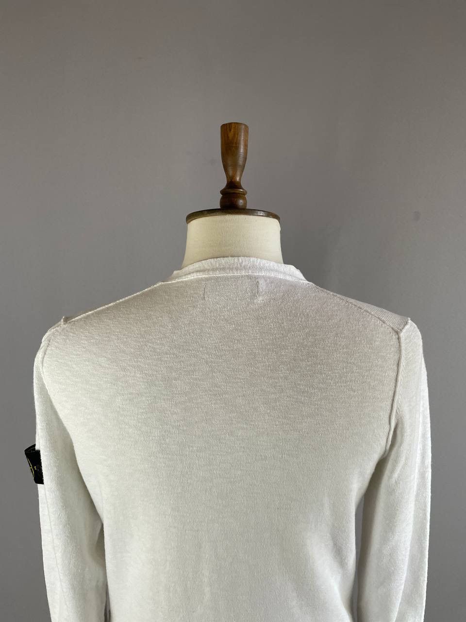 Stone Island Stone Island Sweater V Neck White Size US M / EU 48-50 / 2 - 9 Thumbnail