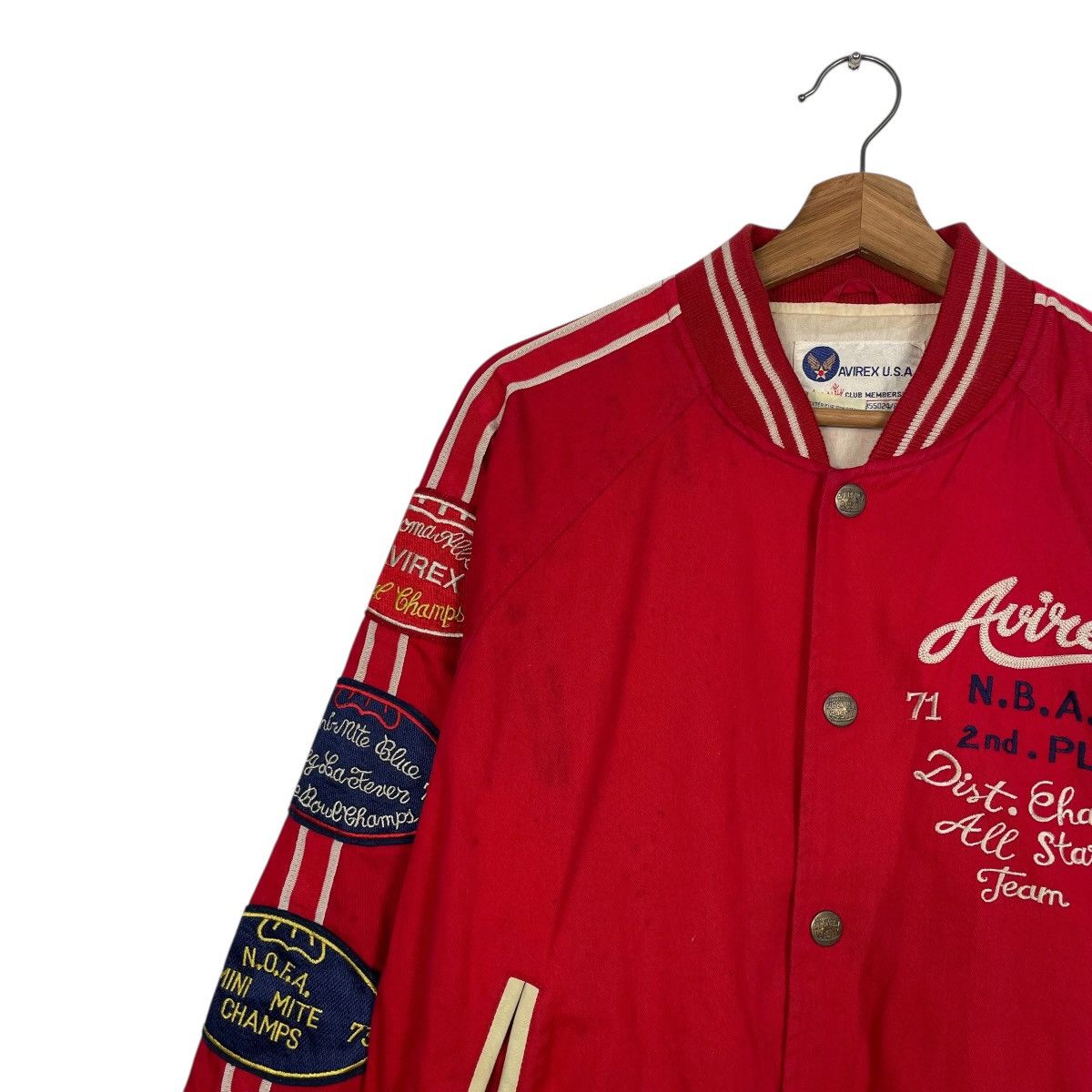 Avirex Vintage Avirex NBA Varsity Jacket Size US S / EU 44-46 / 1 - 6 Thumbnail