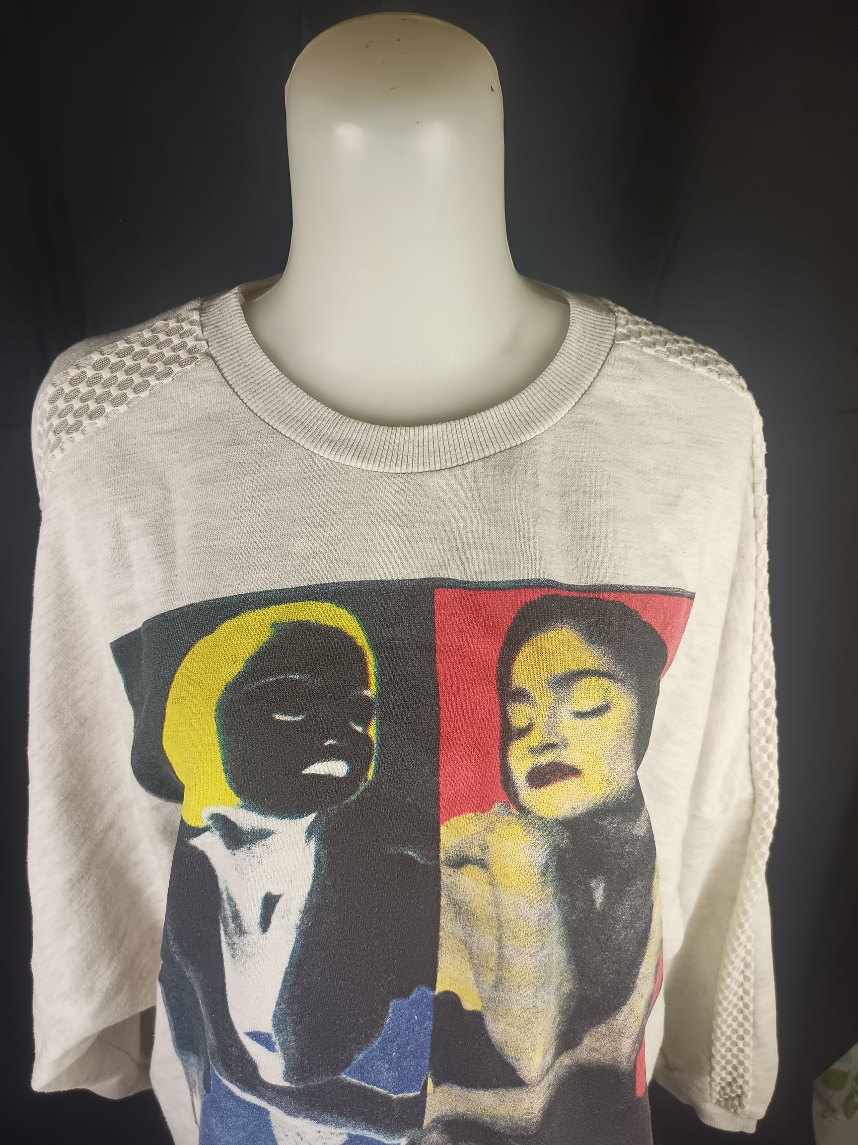 Band Tees × Japanese Brand × Vintage Vintage Madonna Blond Ambition 1990 Tour Promo Shirt Size XL / US 12-14 / IT 48-50 - 17 Thumbnail