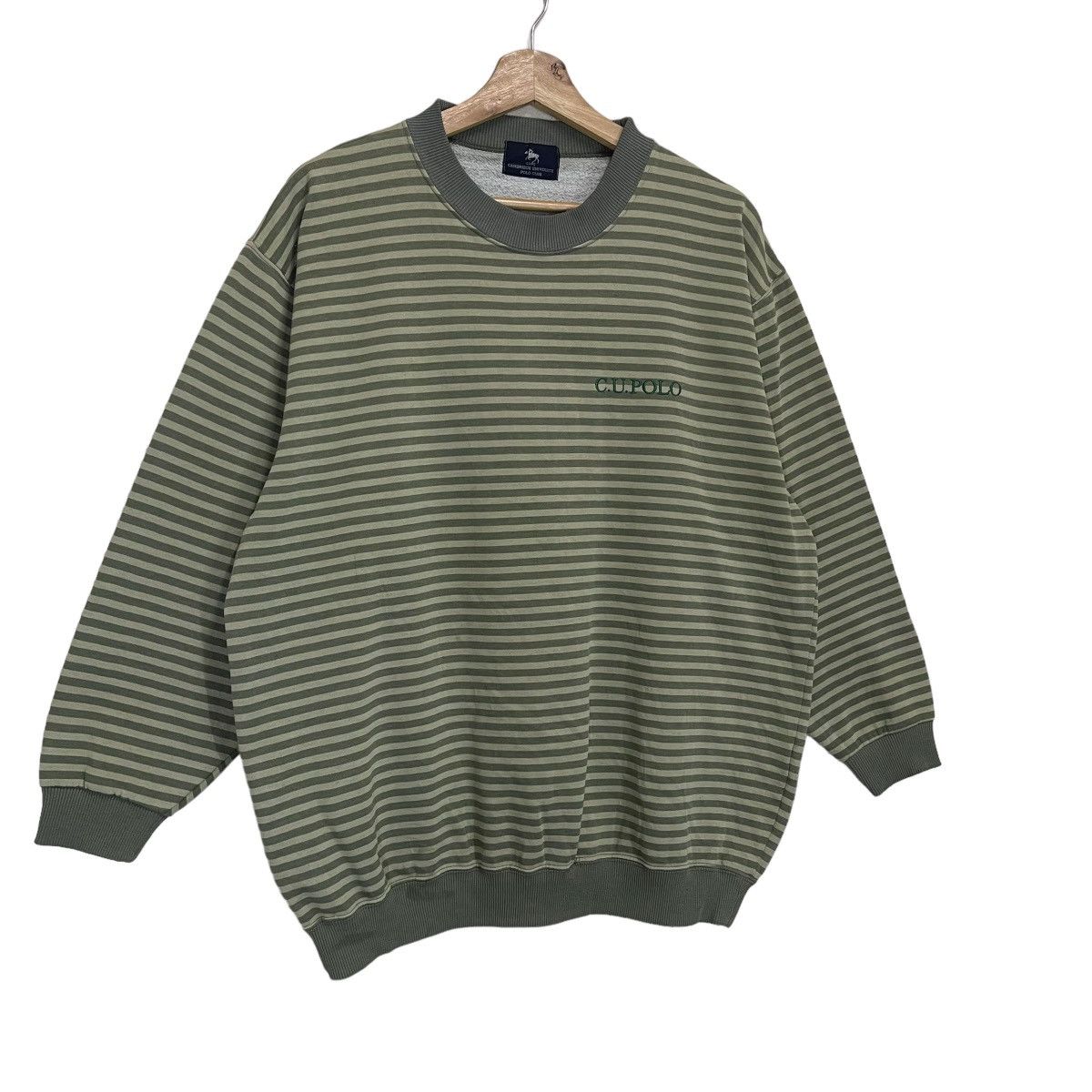 Beverly Hills Polo Club Vintage 90s Cambridge Univ Polo Club Crewneck Sweatshirt Size US L / EU 52-54 / 3 - 2 Thumbnail