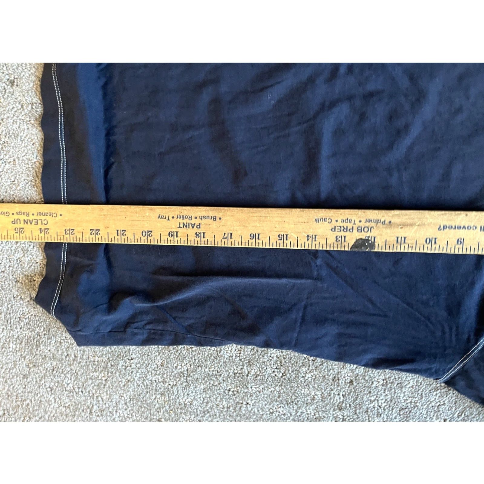 Gap VINTAGE Gap Shirt Men's XS Navy Blue Long Sleeve Raglan Hooded Tee XS Blue Logo Mens Size US XS / EU 42 / 0 - 5 Thumbnail