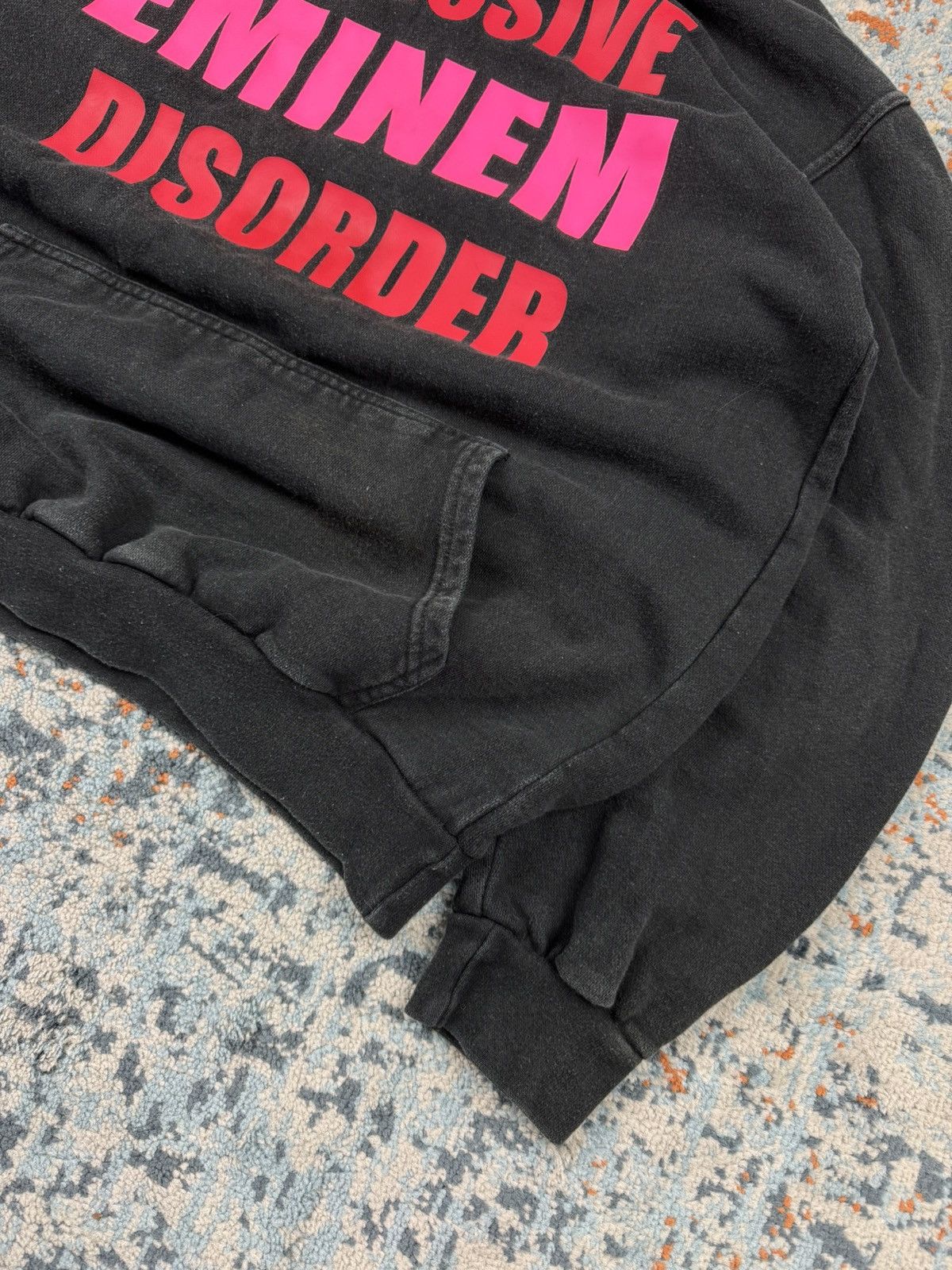 Eminem × Rap Tees × Vintage Rare Vintage 00s Obsessive Eminem Disorder hoodie rap hiphop Size US M / EU 48-50 / 2 - 5 Thumbnail