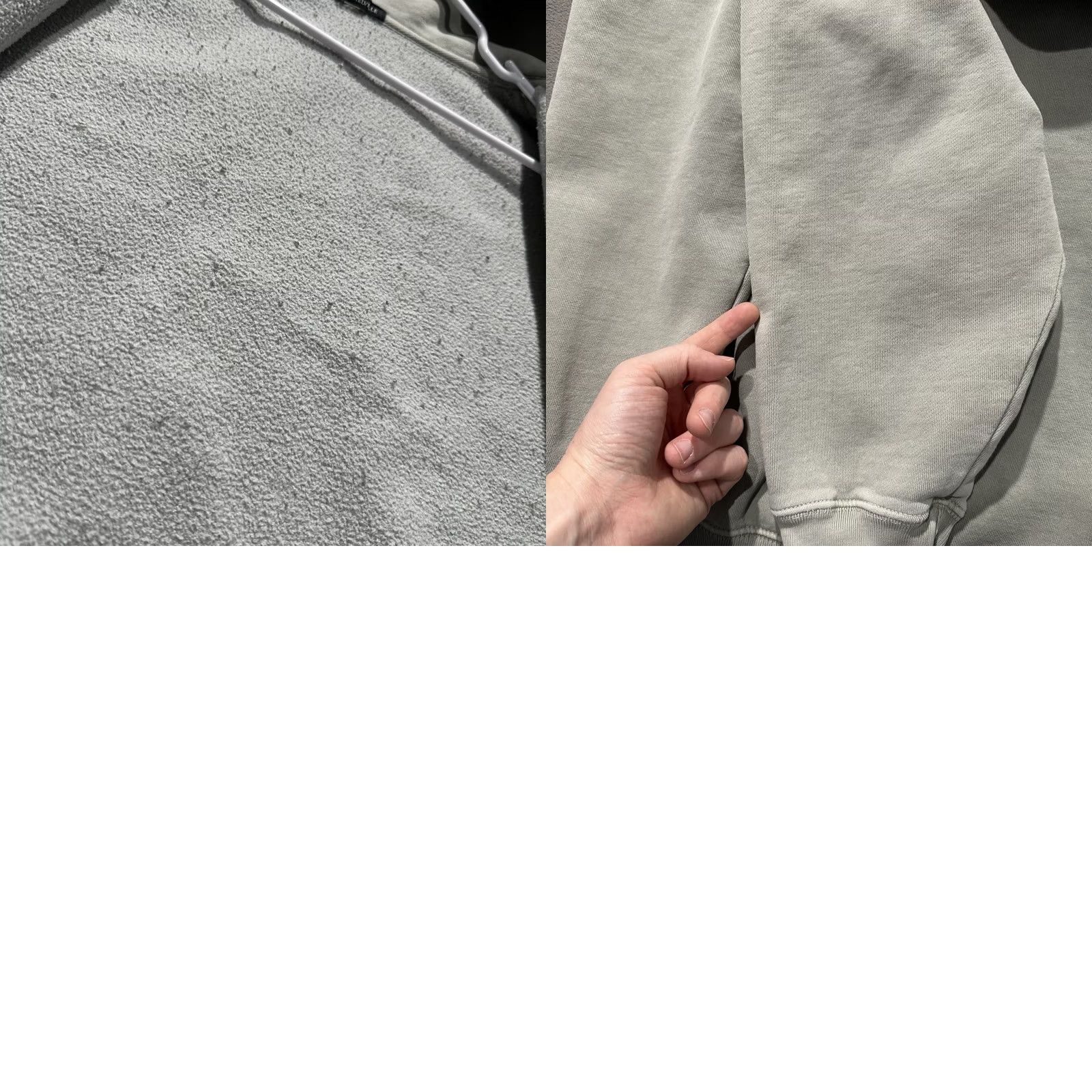 Brandy Melville Brandy Melville Sweatshirt Womens One Size Light Green/Gray Heavy Oversized GUC Size ONE SIZE - 10 Thumbnail