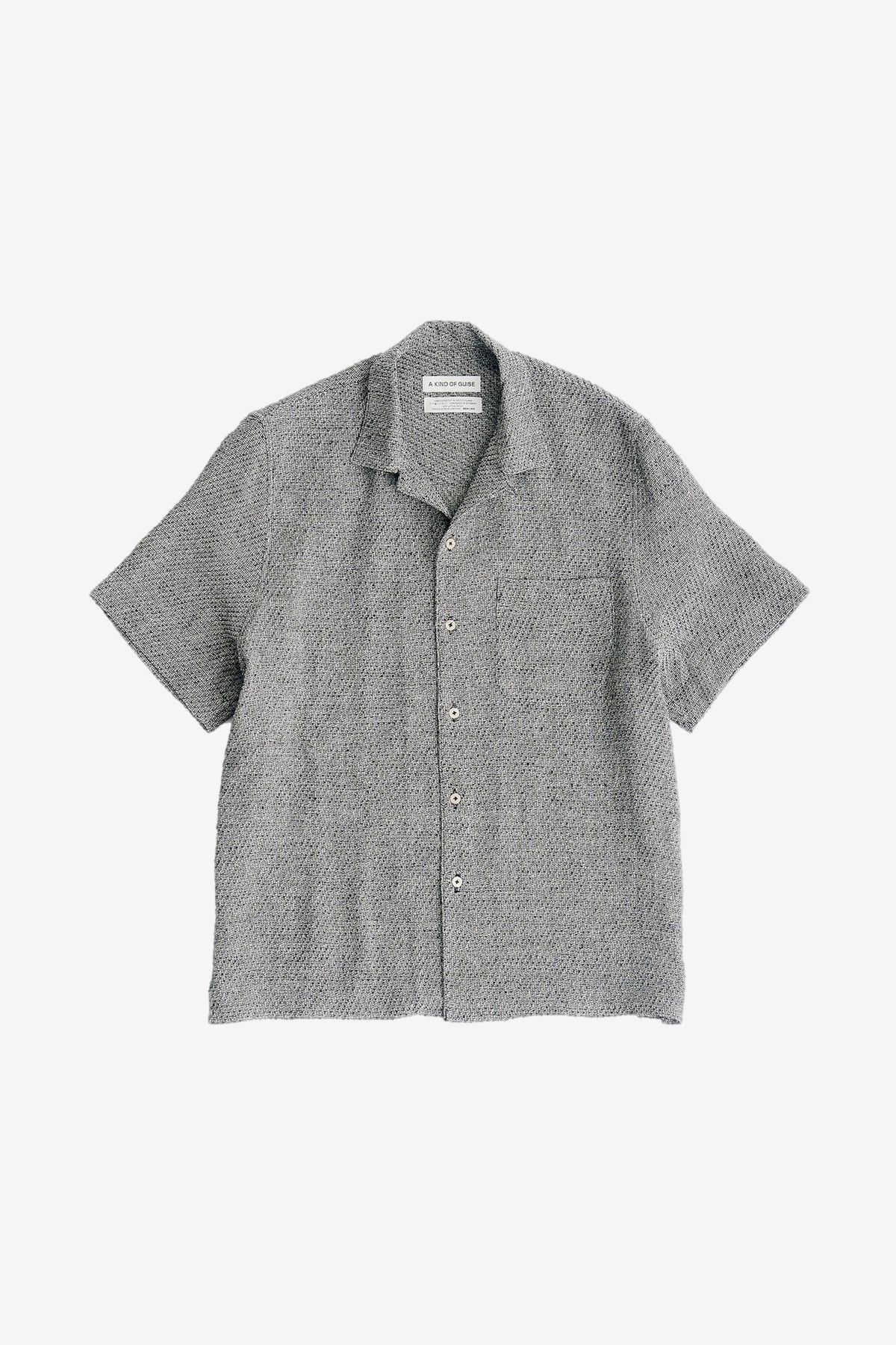A Kind Of Guise Gioia Shirt - salt and pepper Size US M / EU 48-50 / 2 - 2 Thumbnail