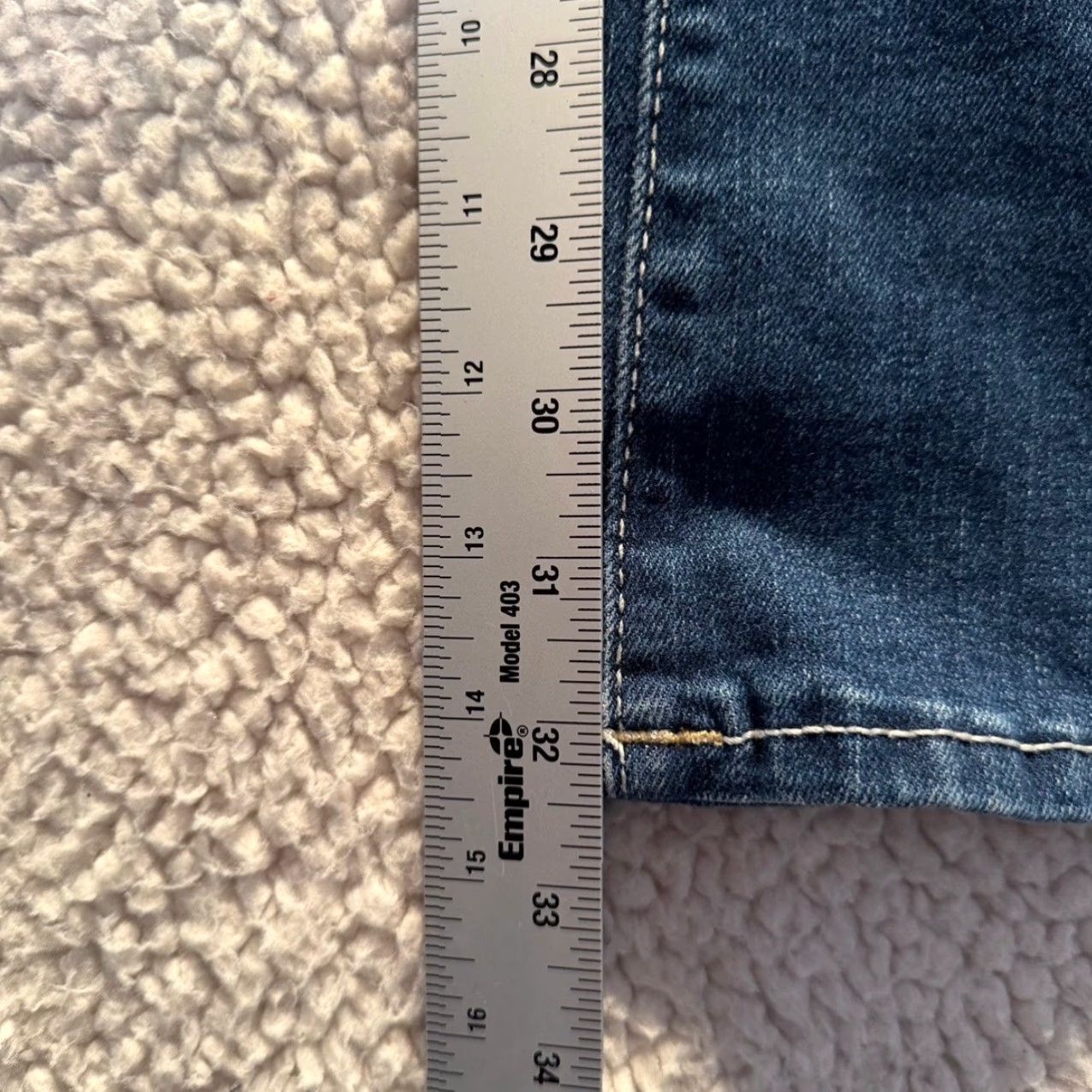 True Religion True Religion Jeans Womens 24 Blue Becca Mid Rise Bootcut Denim Dark Wash Size 42" / US 20 - 4 Thumbnail