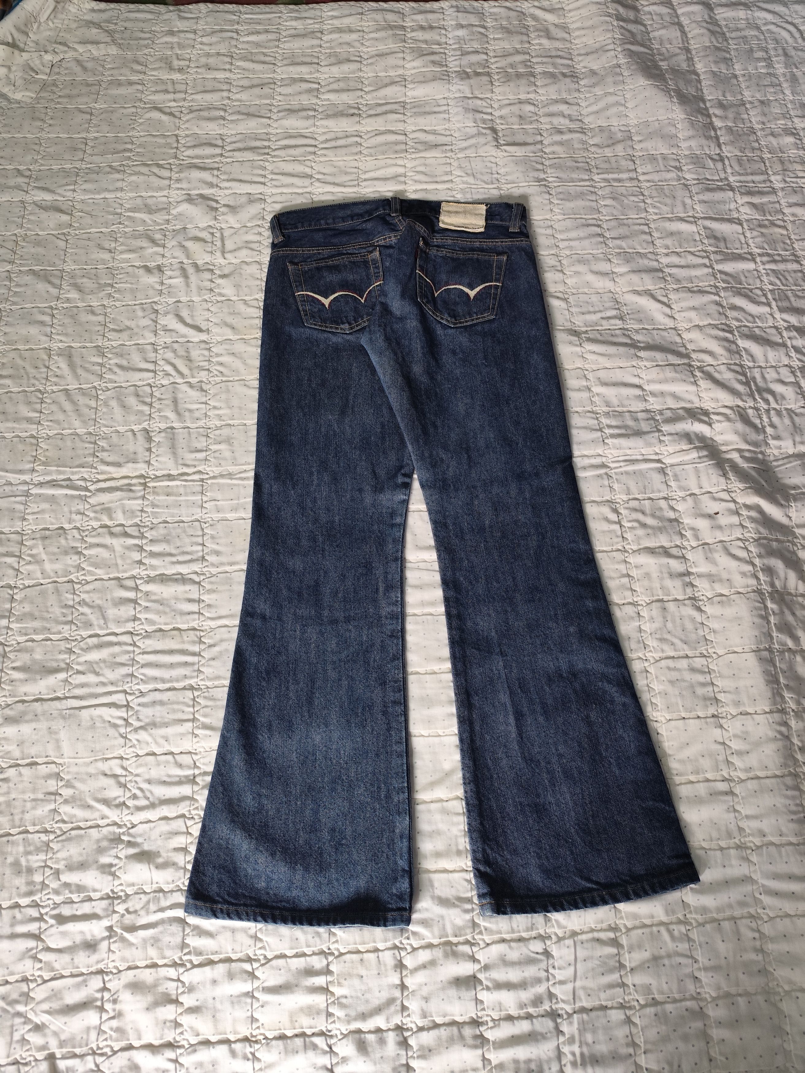 Beauty Beast × Edwin × If Six Was Nine Vintage Edwin 503 Miss Flare Denim J011 Size 28" / US 6 / IT 42 - 9 Thumbnail