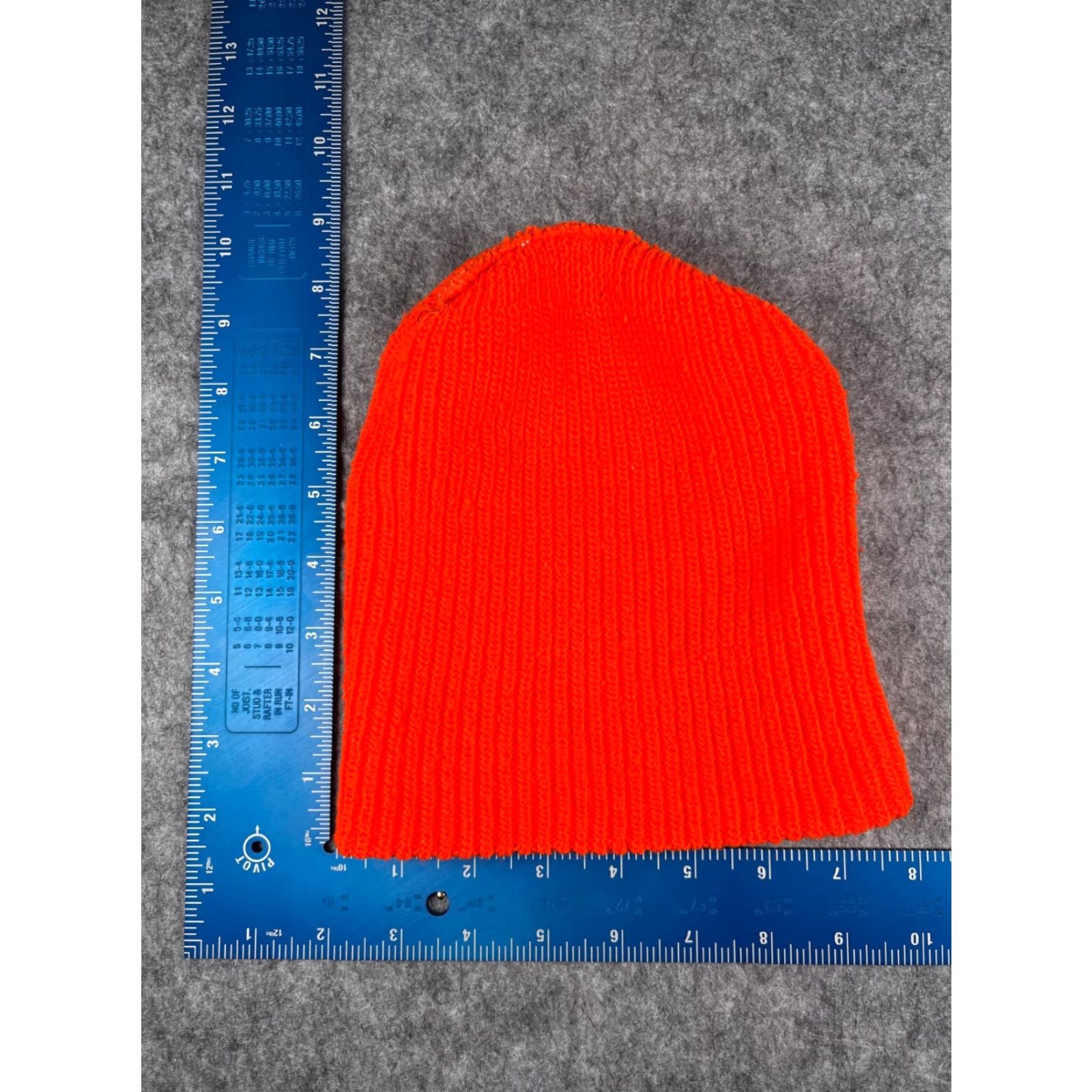 Doublet Neon Orange Beanie Knit Toque Adult One Size - Acrylic Winter Outdoor Hat Unisex Adults Men Women Winter Cap Ski Style Size ONE SIZE - 4 Thumbnail
