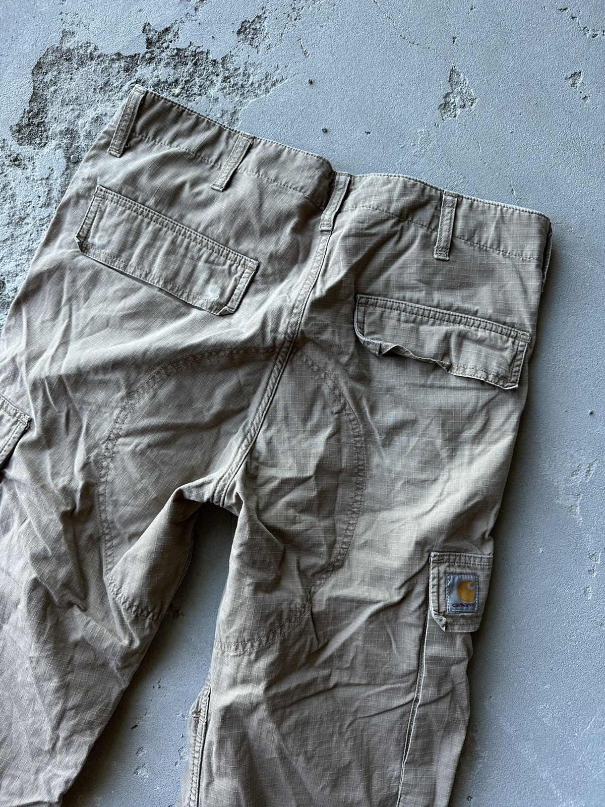 Carhartt Carhartt Regular Cargo RipStop Pants Multipocket Sand Size US 31 - 4 Thumbnail