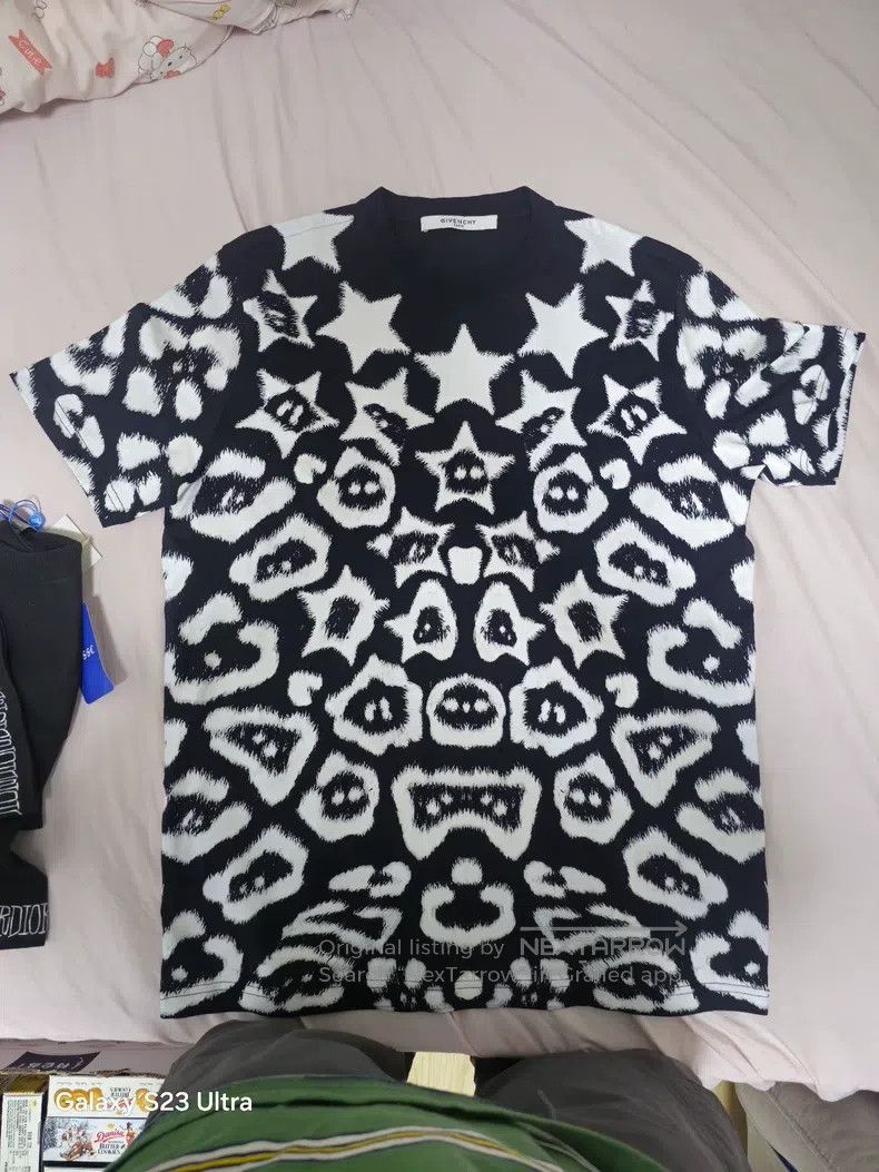 Givenchy Givenchy All-Over Printed Star Monster Face Short Sleeve Size US XS / EU 42 / 0 - 1 Thumbnail
