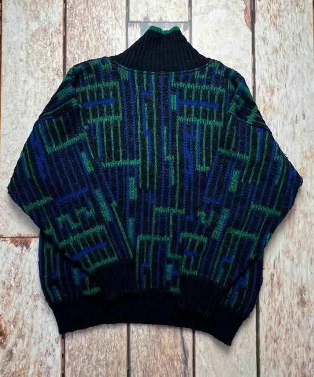 Hugo Boss Hugo Boss wool multicolor sweater Size US L / EU 52-54 / 3 - 7 Thumbnail