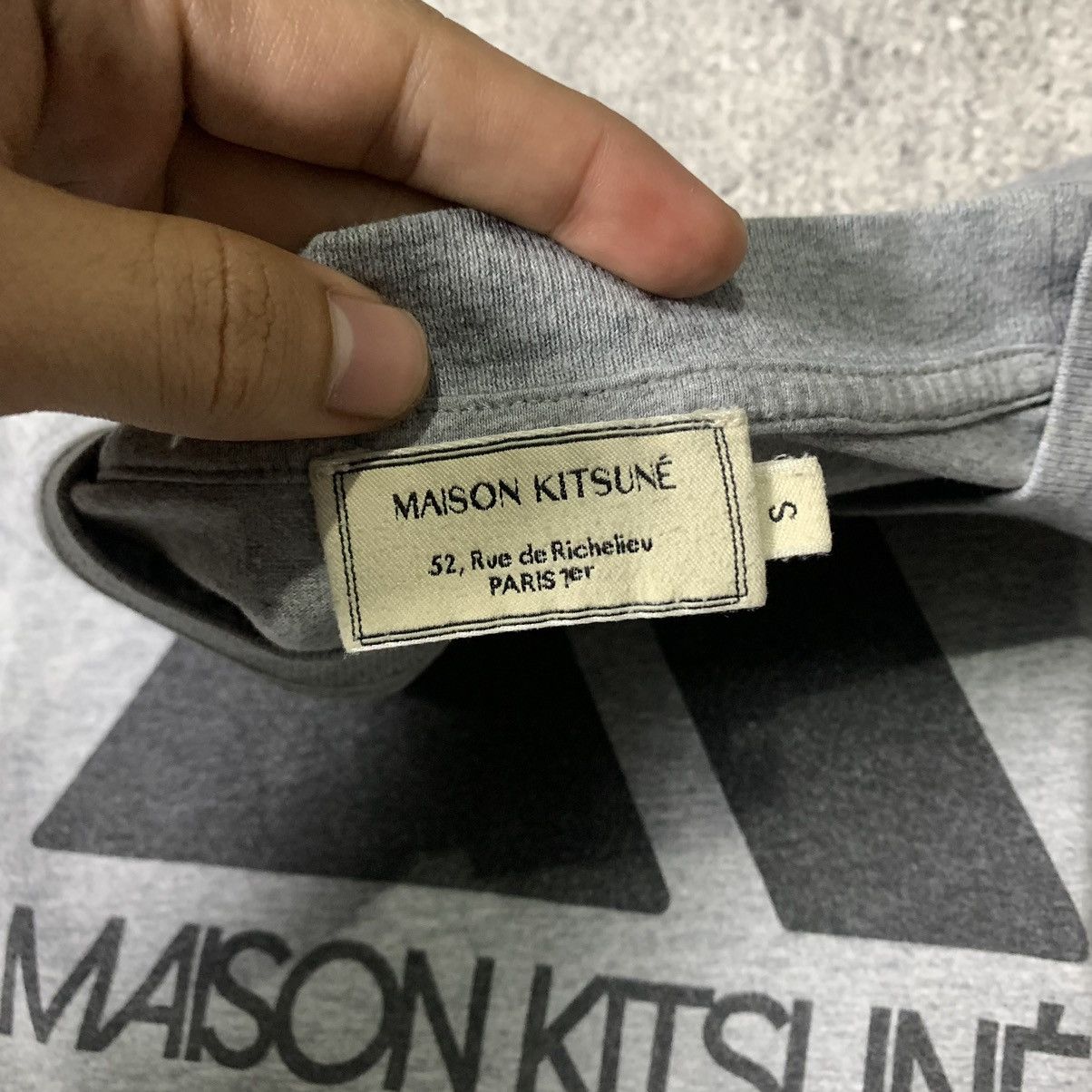 Maison Kitsune Maison Kitsune Tshirt Size US S / EU 44-46 / 1 - 3 Thumbnail