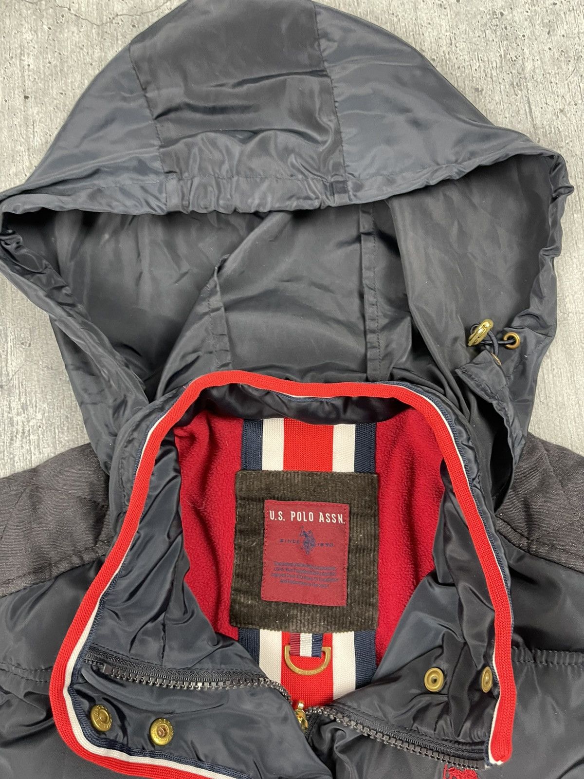 Polo Ralph Lauren × U.S. Polo Assn. Puffer Vest Polo Ralph Lauren style US Polo Assn America Size US XS / EU 42 / 0 - 8 Thumbnail