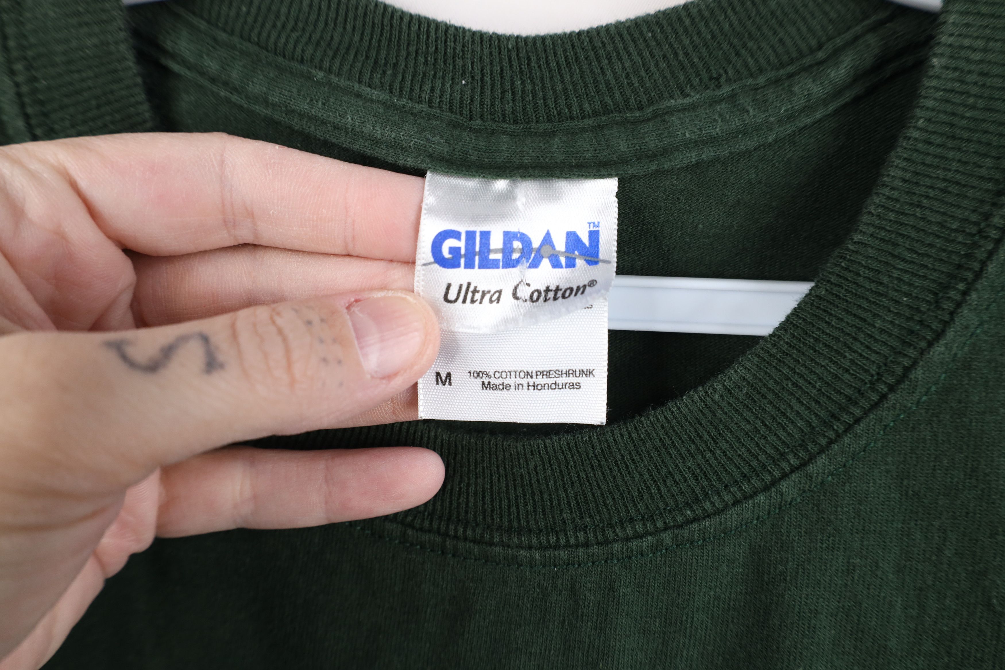 Vintage Vintage 90s Y2K Streetwear Blank Cotton Long Sleeve T-Shirt Size US M / EU 48-50 / 2 - 4 Thumbnail