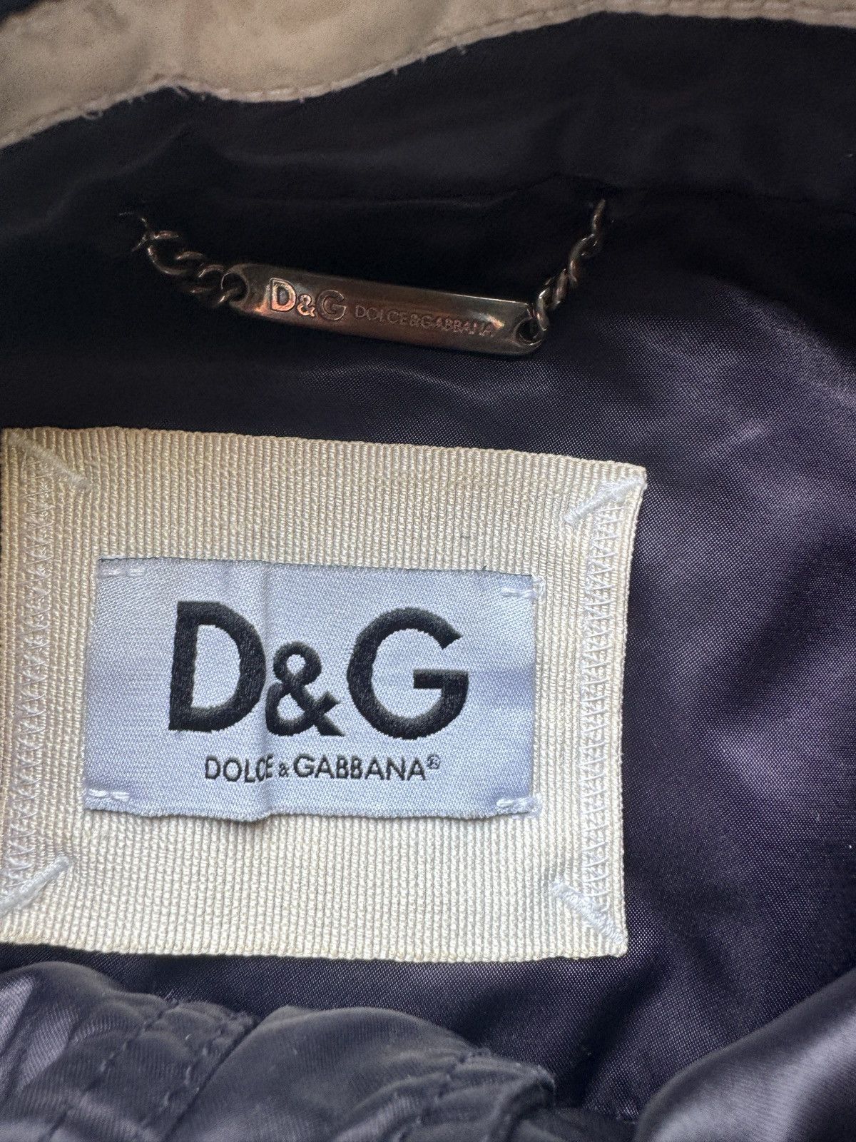 Dolce & Gabbana Dolce & Gabbana D&G Y2K Track Jacket Navy Size US M / EU 48-50 / 2 - 5 Thumbnail