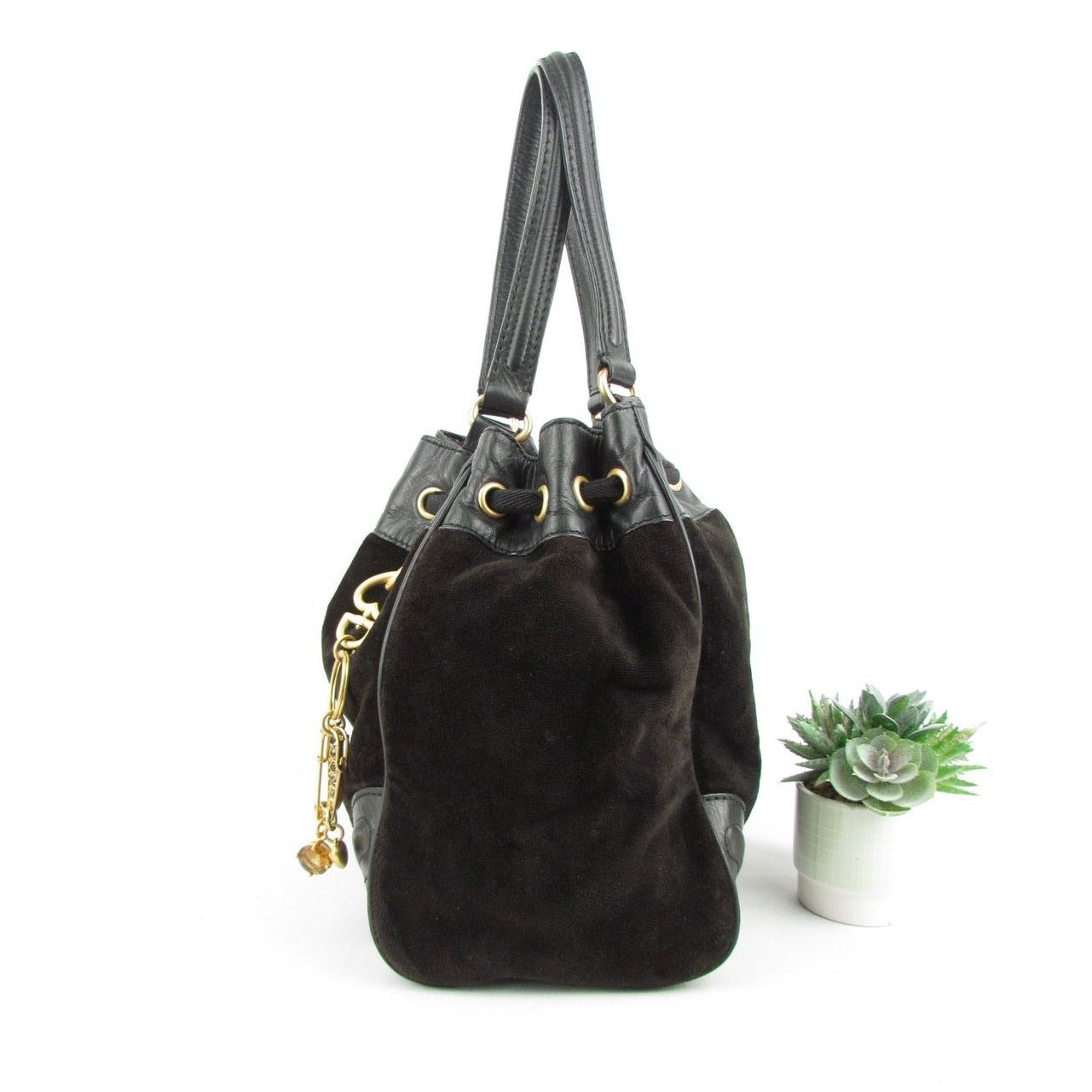 Juicy Couture Juicy Couture Y2K Vintage Velour Daydreamer Bag Size ONE SIZE - 4 Thumbnail