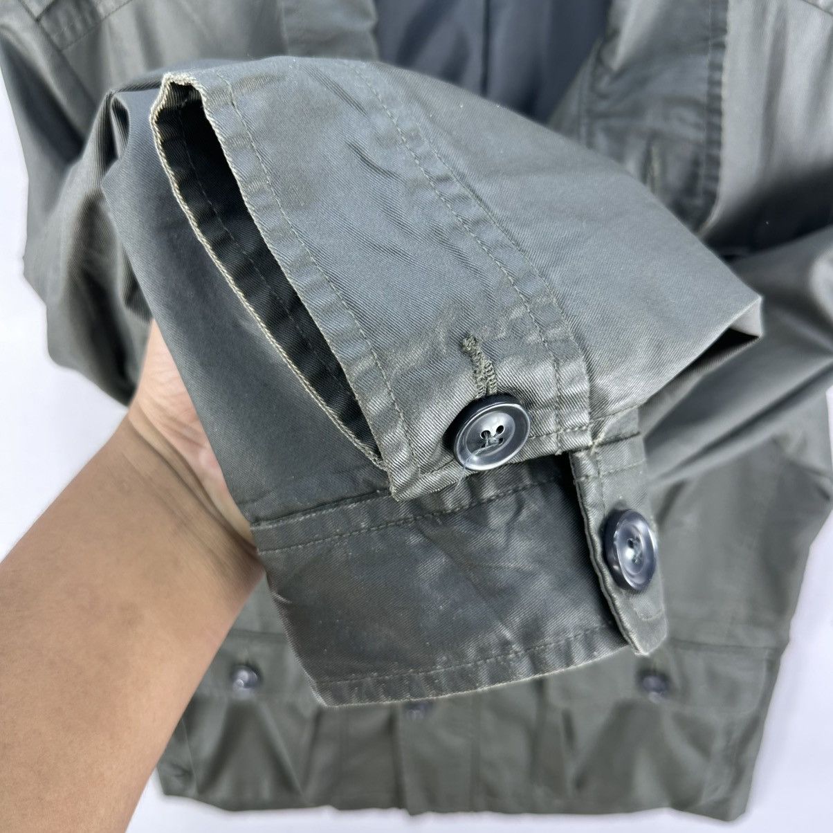 Uniqlo Uniqlo Coated Cloth Wax Jacket Multi Pocket Size US M / EU 48-50 / 2 - 10 Thumbnail