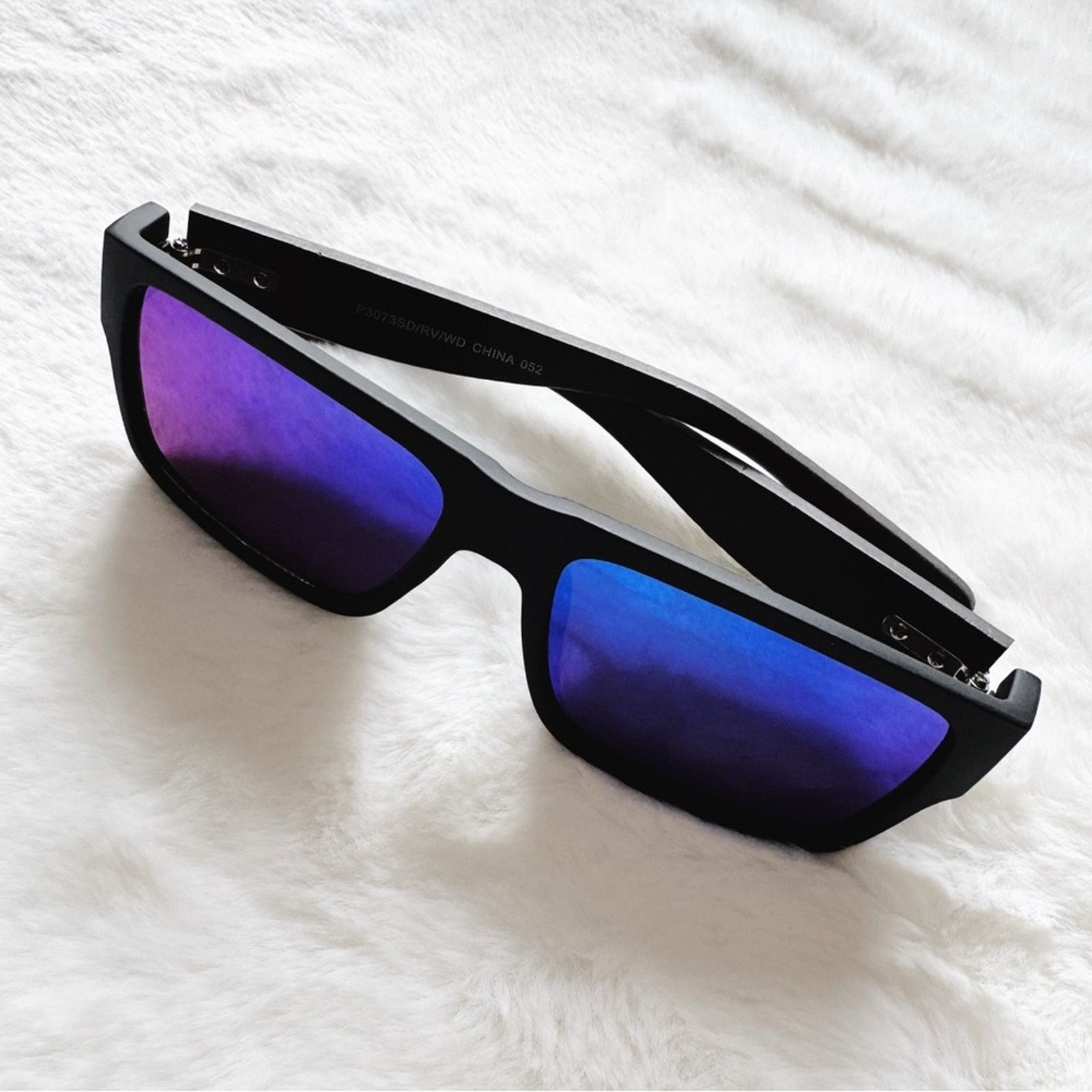 Other Juna Blue & Black Wood Sunglasses Size ONE SIZE - 4 Thumbnail
