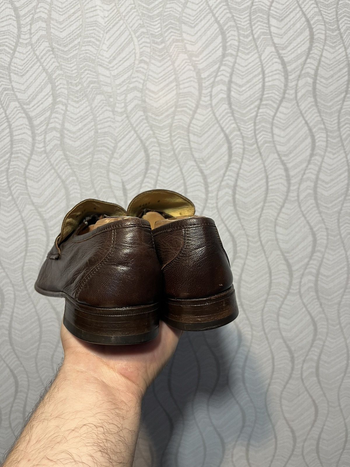 Church's Church’s Vintage Men’s Brown Leather Loafers Size US 9 Size US 9 / EU 42 - 4 Thumbnail