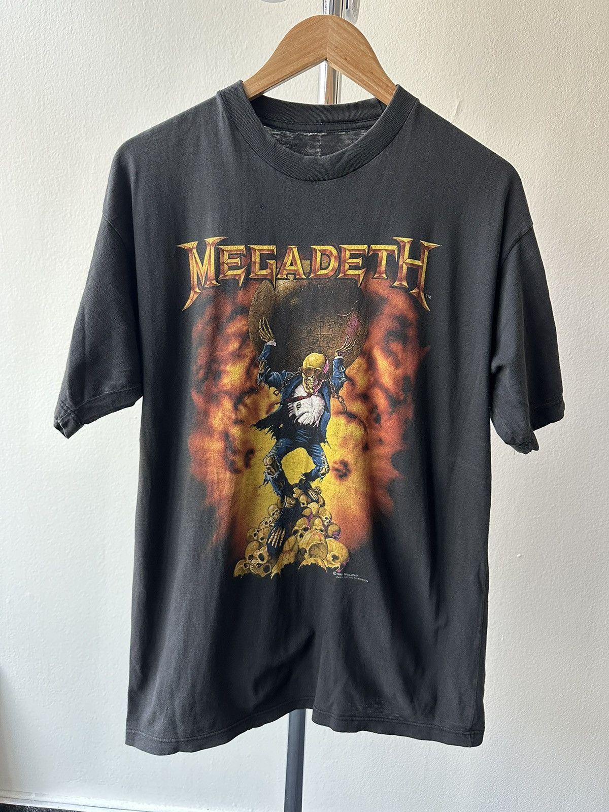 Band Tees × Vintage Vintage Megadeth 1991 Tour T-shirt | Grailed
