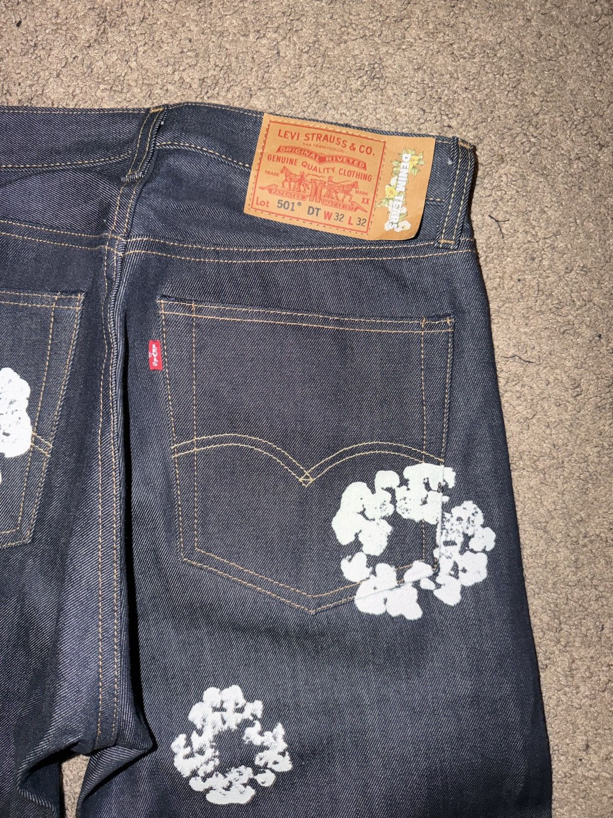 DENIM TEARS × Levi's LEVIS X DENIM TEARS Size US 32 / EU 48 - 3 Thumbnail