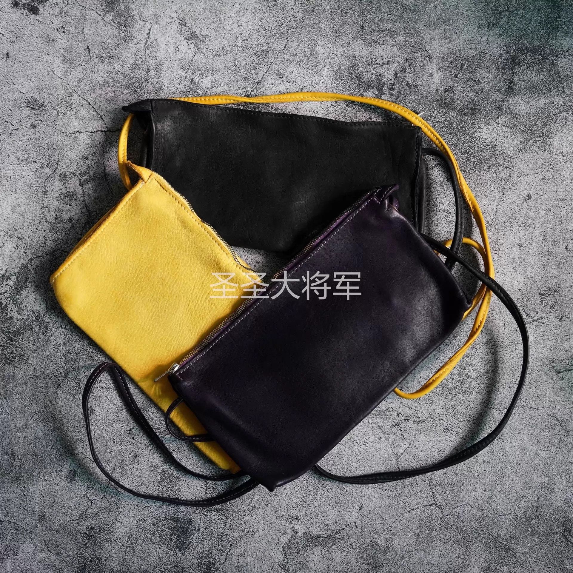 Guidi Guidi CLT01 New Square Horsehide 3-Color Shoulder Bag Size ONE SIZE - 8 Thumbnail