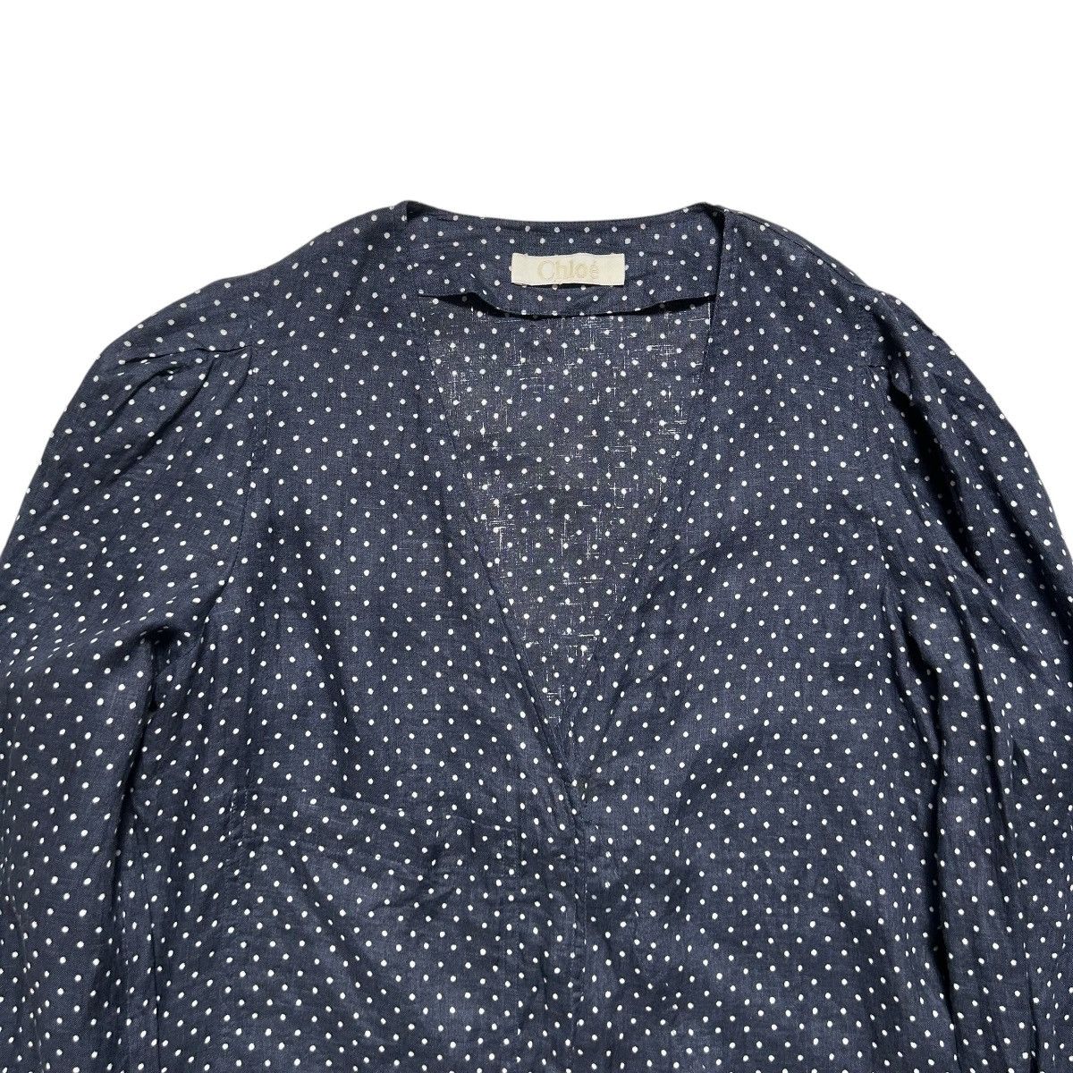 Chloe Chloe Polka Dot Blazer Size M / US 6-8 / IT 42-44 - 3 Thumbnail
