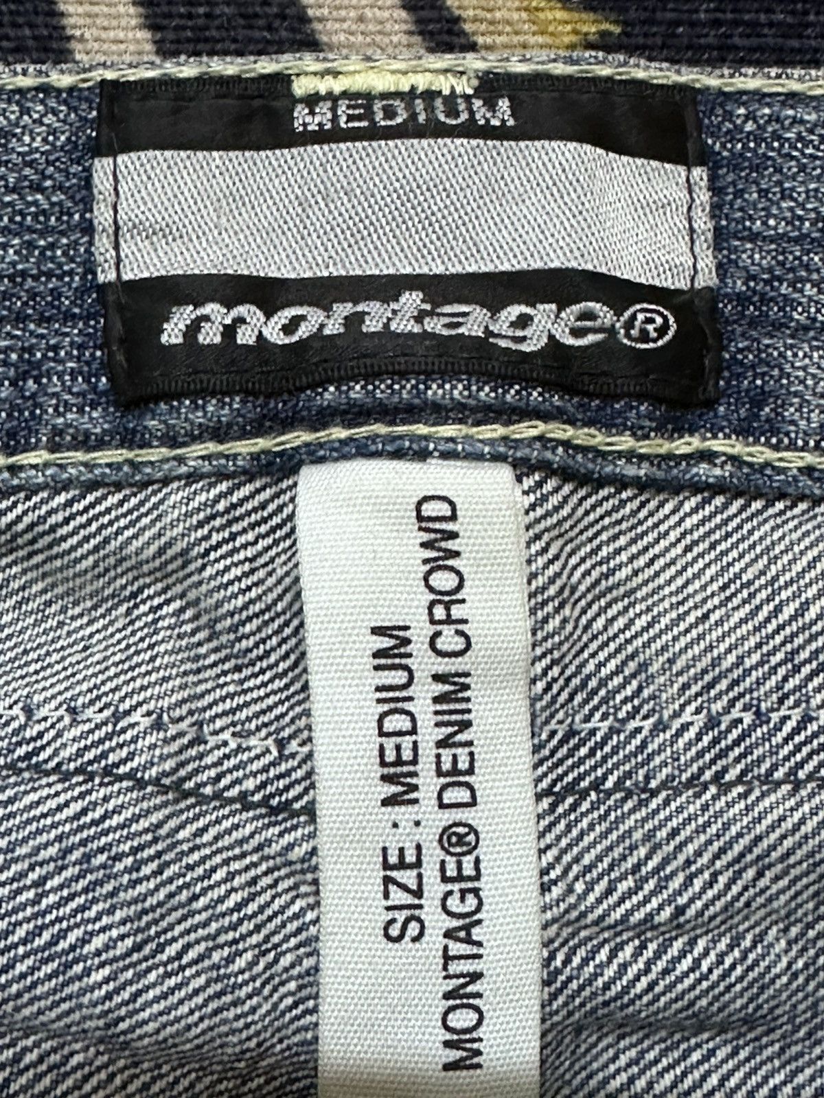 Montage Vintage Montage Studded Evisu Style Denim Size US 32 / EU 48 - 10 Thumbnail