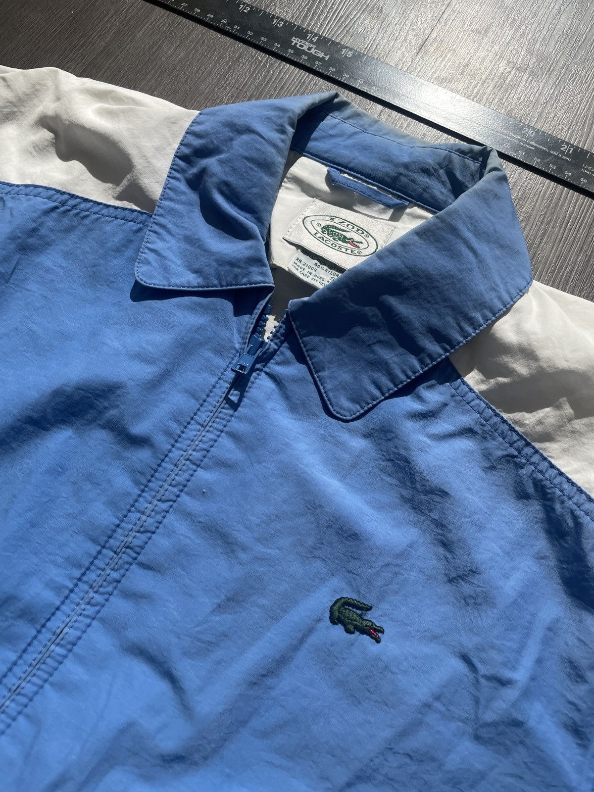 Lacoste Vintage Lacoste “Tennis Prep” Windbreaker Jacket (Sz. S) Size US S / EU 44-46 / 1 - 3 Thumbnail