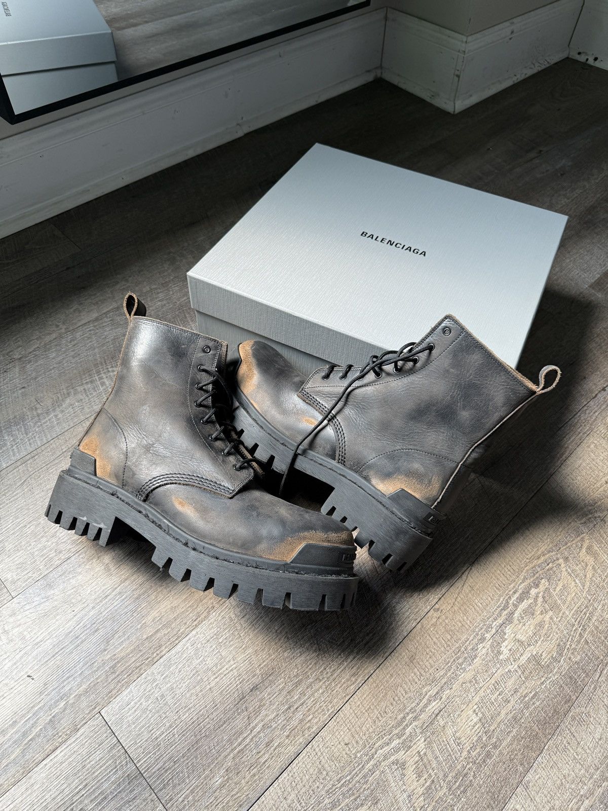 balenciaga クロックス　ブーツ BALENCIAGA - Balenciaga crocs bootsの通販 by 3｜バレンシアガ