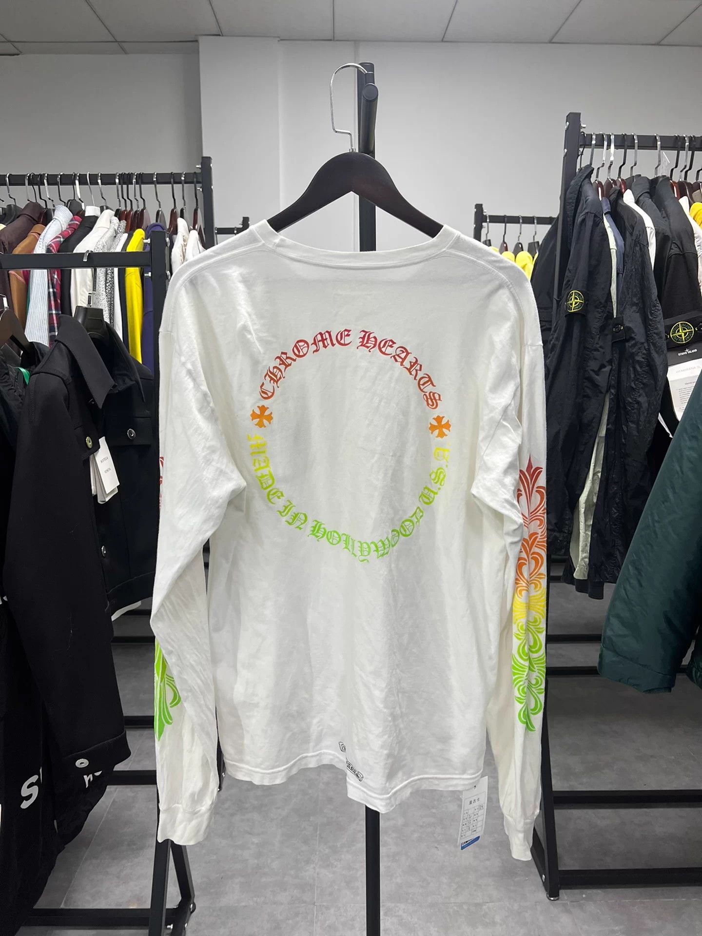 Chrome Hearts Chrome Hearts Gradient Print Long-Sleeve T-Shirt Size US XL / EU 56 / 4 - 2 Thumbnail