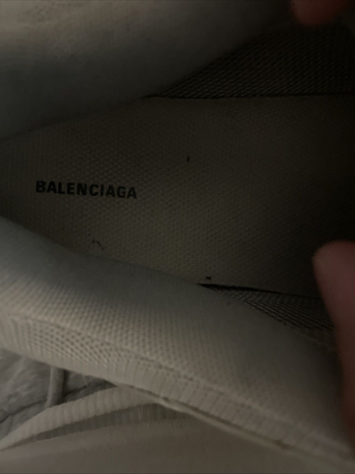 Balenciaga Balenciaga Triple S (Off White Collaboration) Size US 8 / EU 41 - 5 Thumbnail