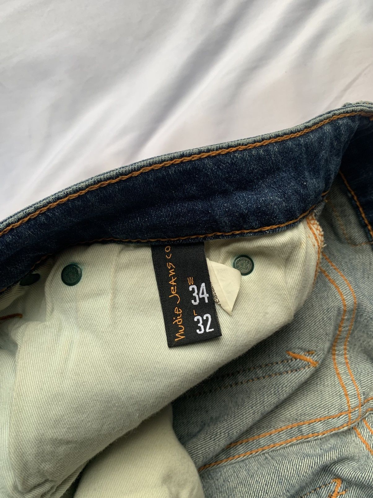 Nudie Jeans Nudie blue jeans Size US 34 / EU 50 - 4 Thumbnail