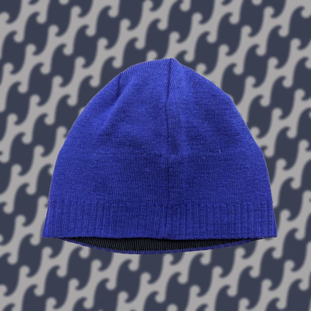 Helly Hansen Helly Hansen Beanie Hat Size Purple Lined Knitted Wool Solid Unisex Adults Mens Womens 100% Wool Beanie Hat Shirt Size ONE SIZE - 1 Thumbnail