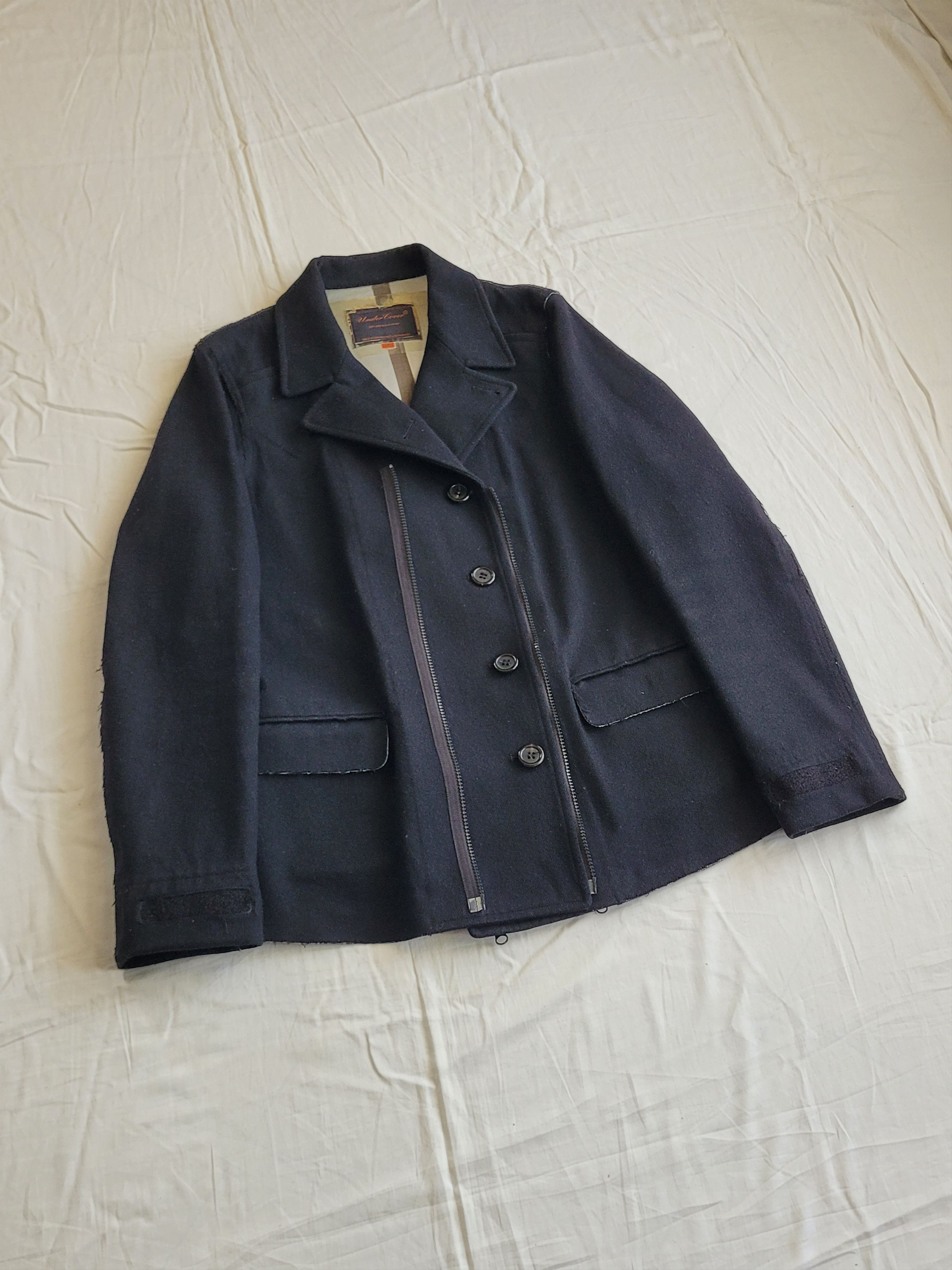 Undercover Undercover Fall 2007-2008 avantgarde zipped heat-sealed coat Size US M / EU 48-50 / 2 - 2 Thumbnail
