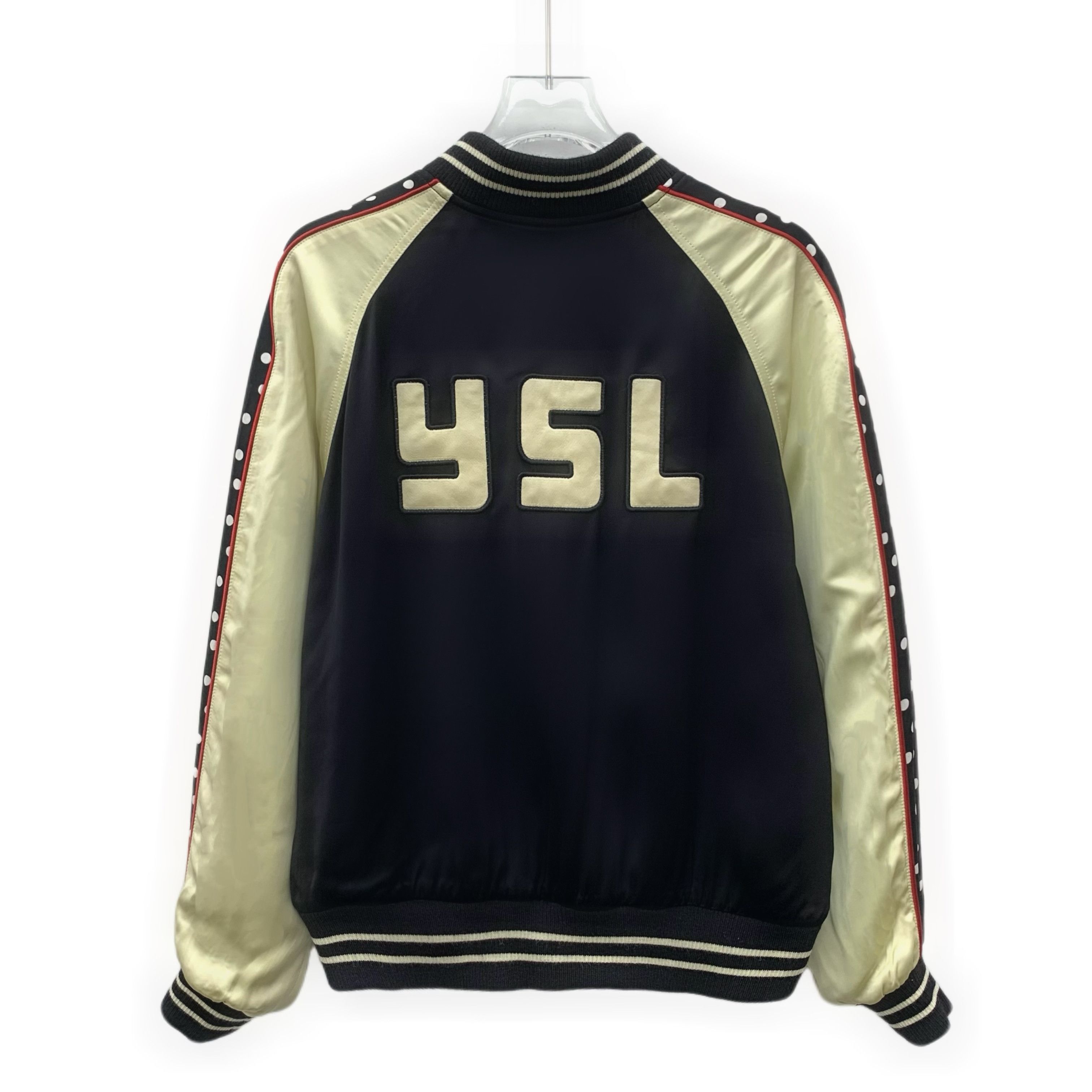 Saint Laurent Paris Yves Saint Laurent Polka Dot Jacket Multi (40) Size S / US 4 / IT 40 - 2 Thumbnail