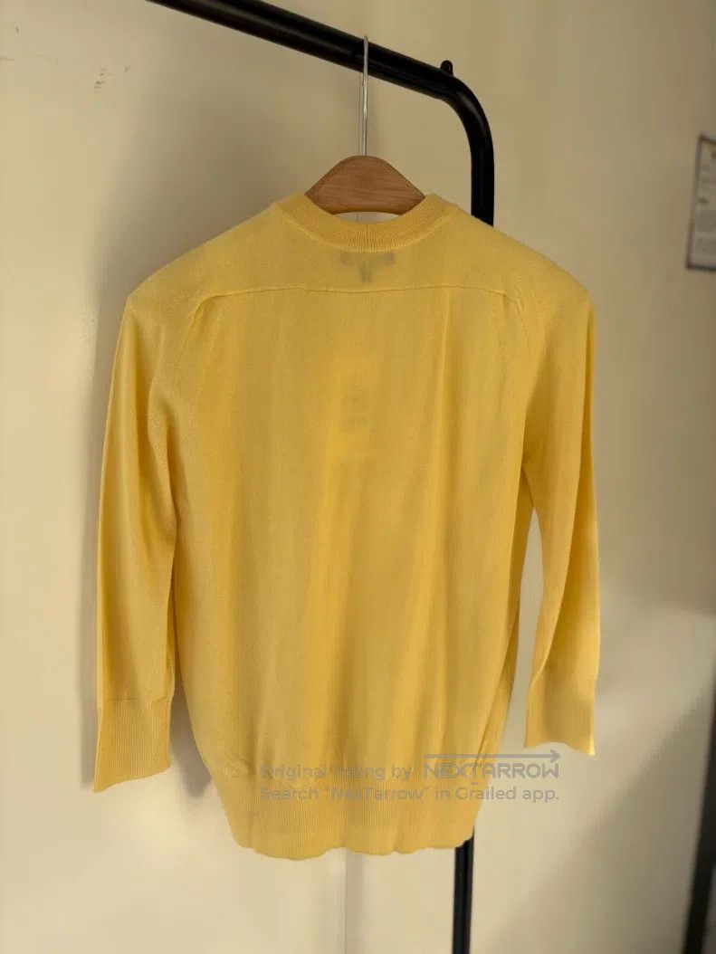 Loro Piana Loro Piana 100% Cashmere Goat Hair Short Sleeve Knit Top i Size XS / US 0-2 / IT 36-38 - 3 Thumbnail