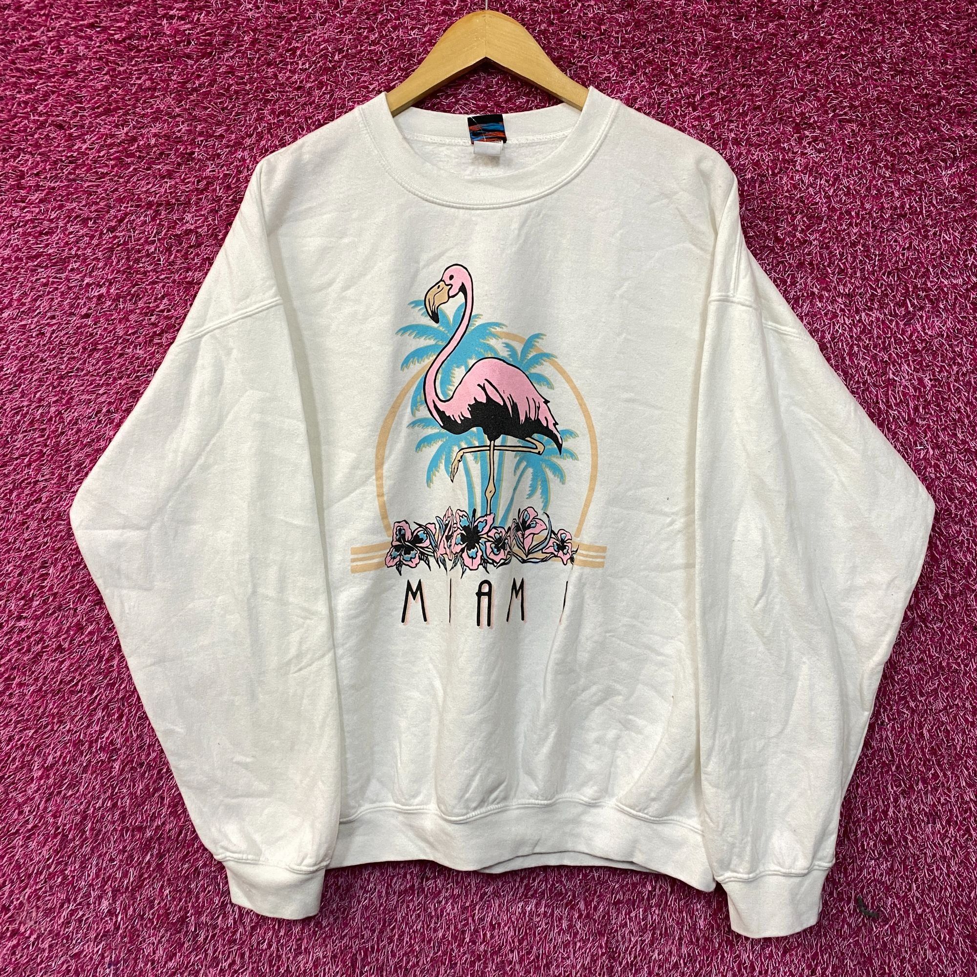 Junk Food Junk Food Miami Flamingo Crewneck Sweatshirt Large Size US L / EU 52-54 / 3 - 1 Thumbnail