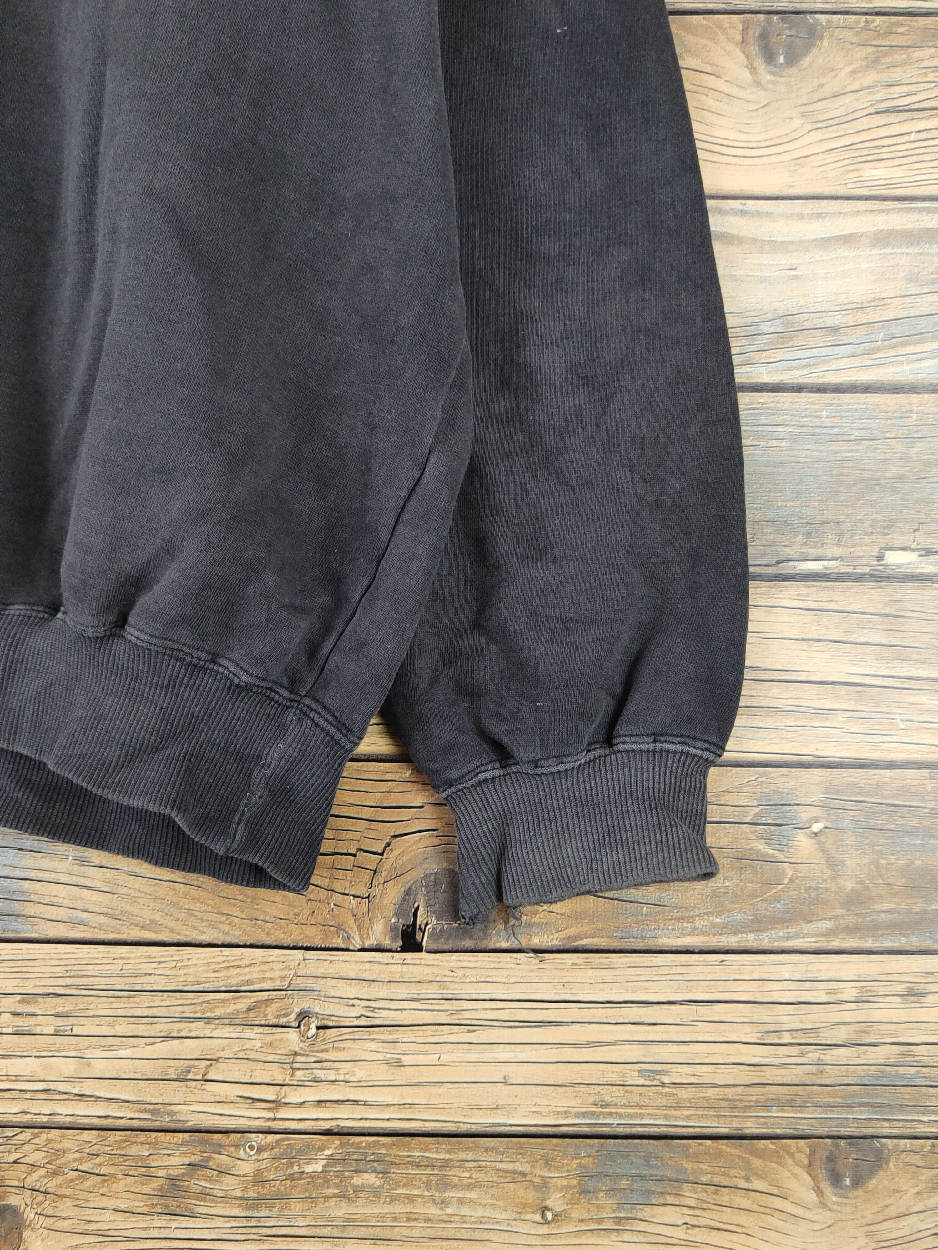 Converse × Vintage DL Converse vintage Black Faded Sweatshirts #435 Size US L / EU 52-54 / 3 - 6 Thumbnail