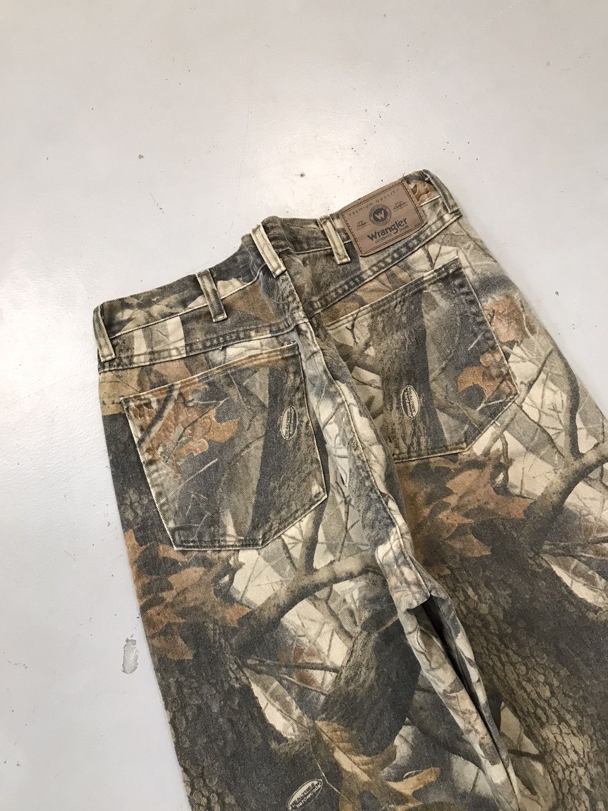 Vintage Rare Vintage wrangler realtree double knee denim Size US 32 / EU 48 - 8 Thumbnail