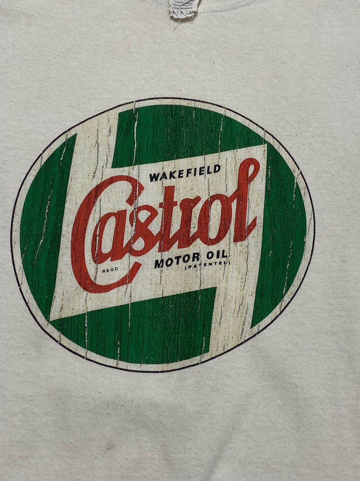 Vintage Vintage CASTROL Motor Oil Big Logo Tee Shirt Size US S / EU 44-46 / 1 - 3 Thumbnail