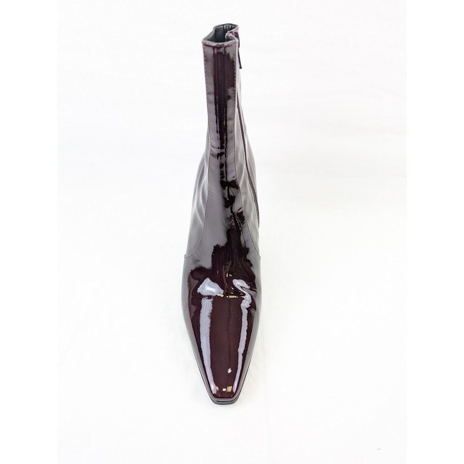 Saint Laurent Paris o1rshd1 Ziggy 90 Zipped Boots in Deep Bordeaux Size US 8 / EU 41 - 5 Thumbnail