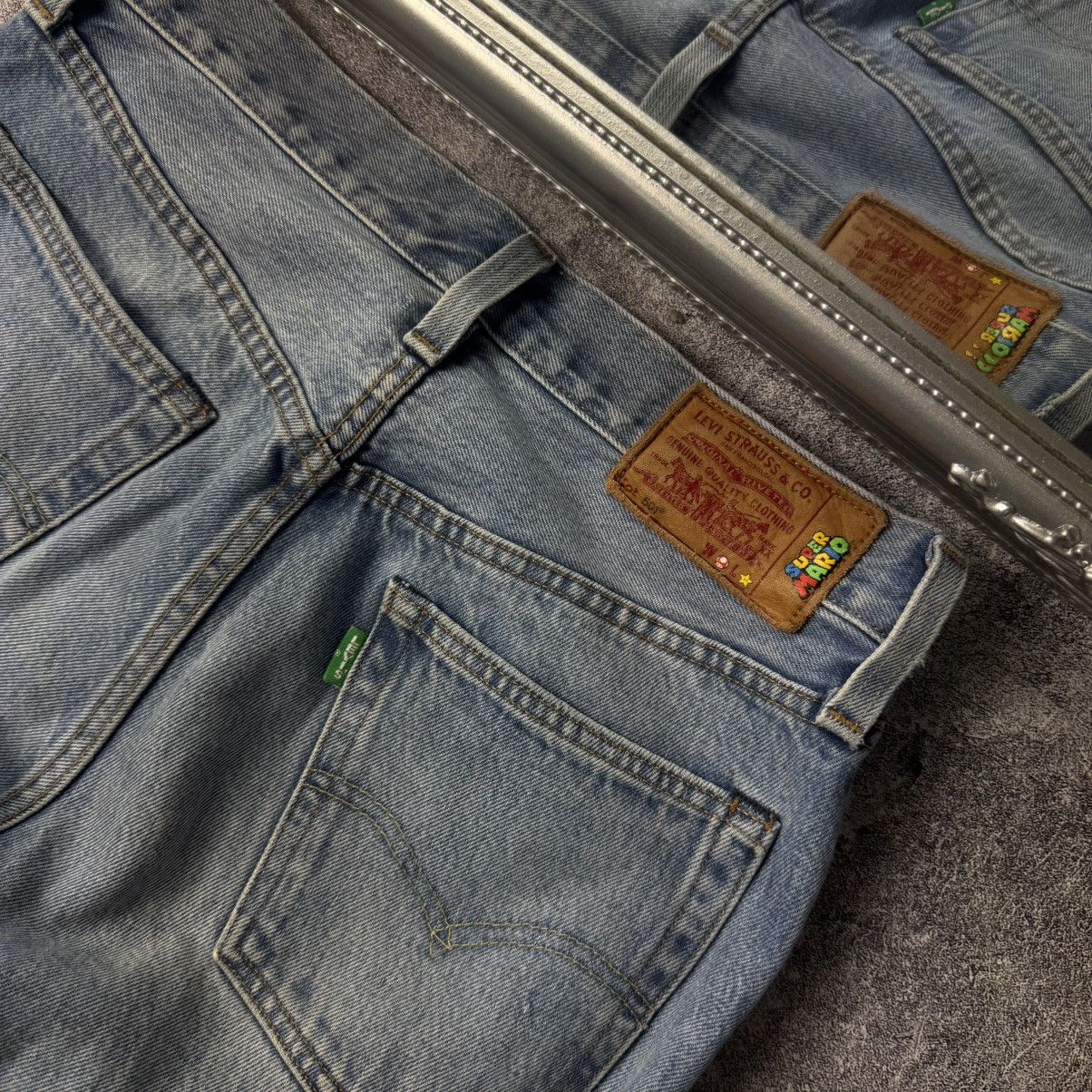 Levi's Levi’s 501 Mario Denim Jeans / Vintage 90s Rare Size 28" / US 6 / IT 42 - 2 Thumbnail
