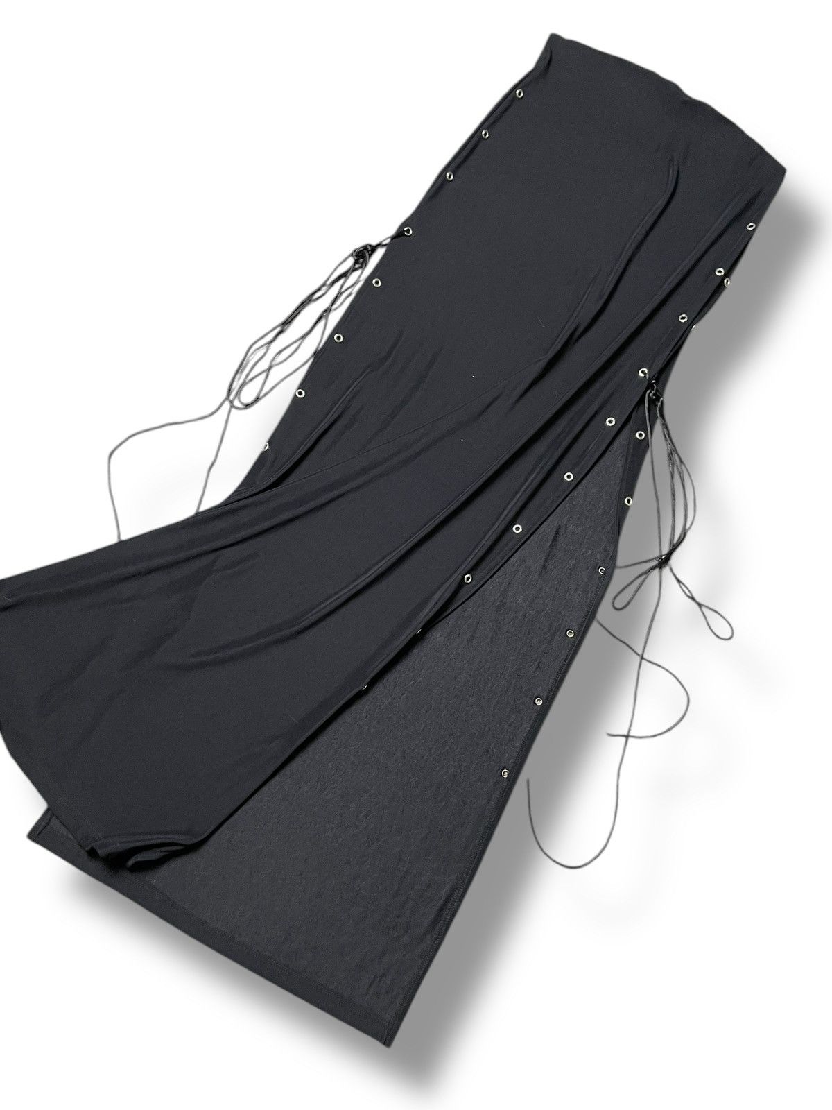 Japanese Brand × Seditionaries × Vintage Celeste Mode Punk+Gothic Lace Up Skirt (73) Size 25" / US 0 / IT 36 - 4 Thumbnail