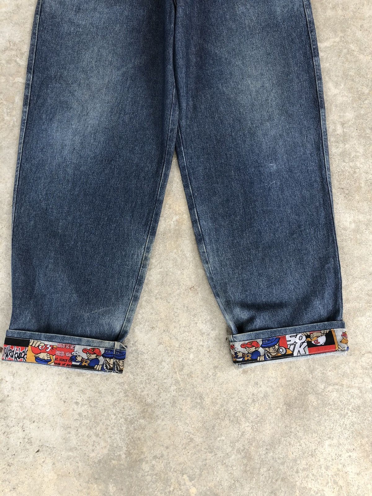 Vintage Sohk Embroidered Jeans Baggy Jeans Hip Hop Distressed Jeans Size US 34 / EU 50 - 13 Thumbnail