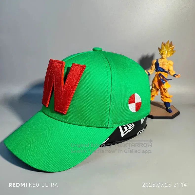 Walter Van Beirendonck Walter Van Beirendonck Green W Baseball Cap . Size ONE SIZE - 2 Thumbnail